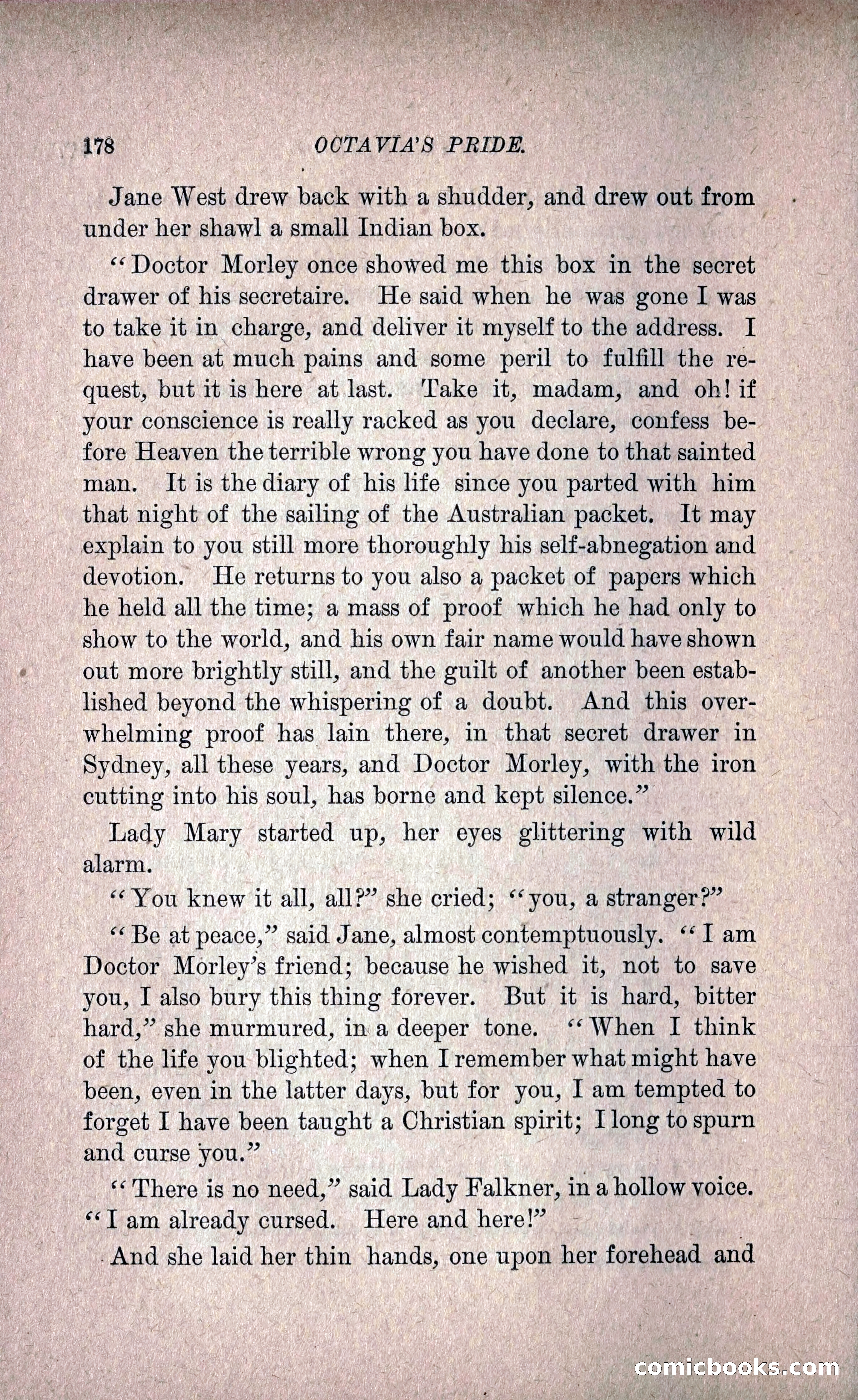 Octavia's Pride; or, The Missing Witness — page 188 of 284