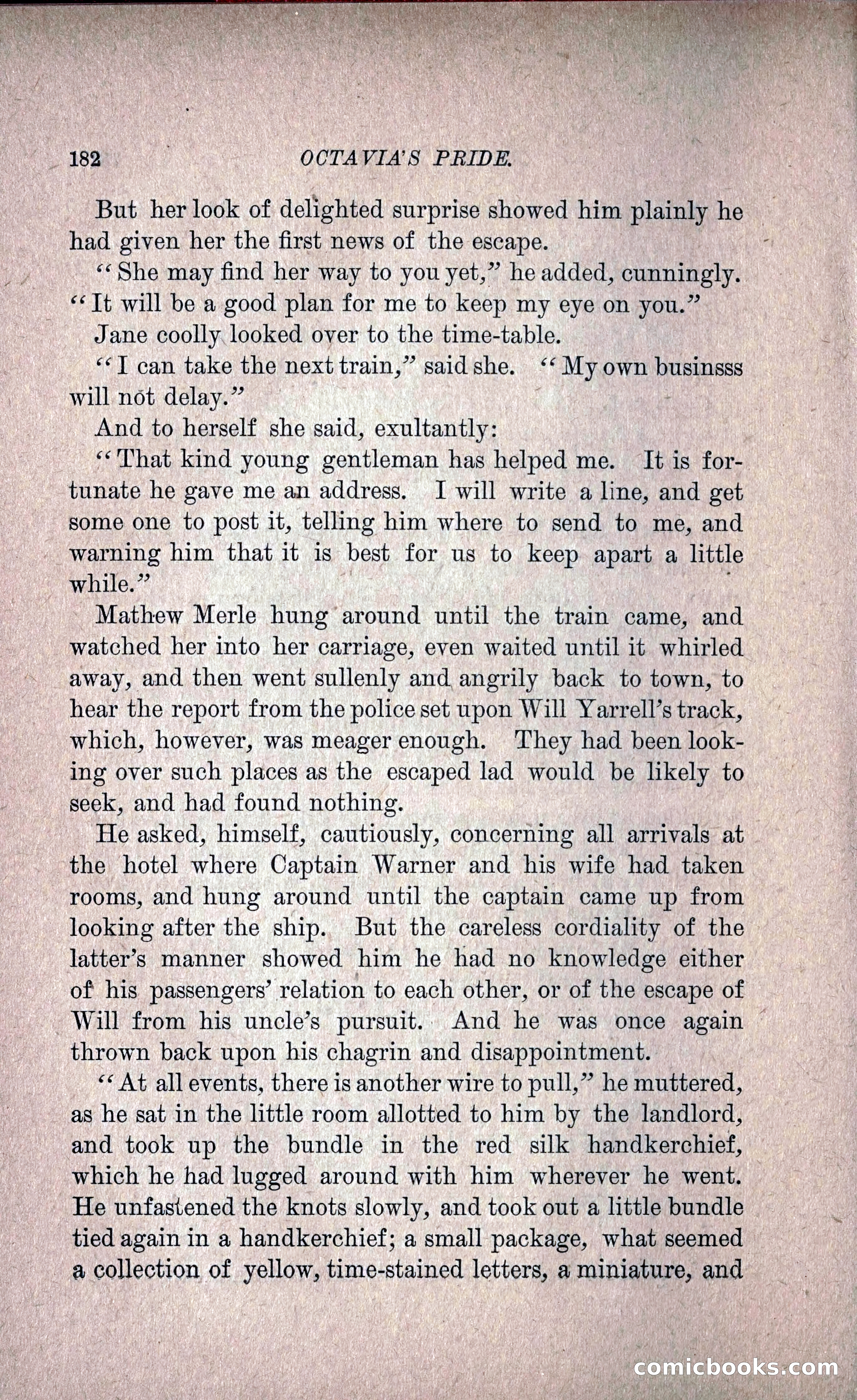 Octavia's Pride; or, The Missing Witness — page 192 of 284