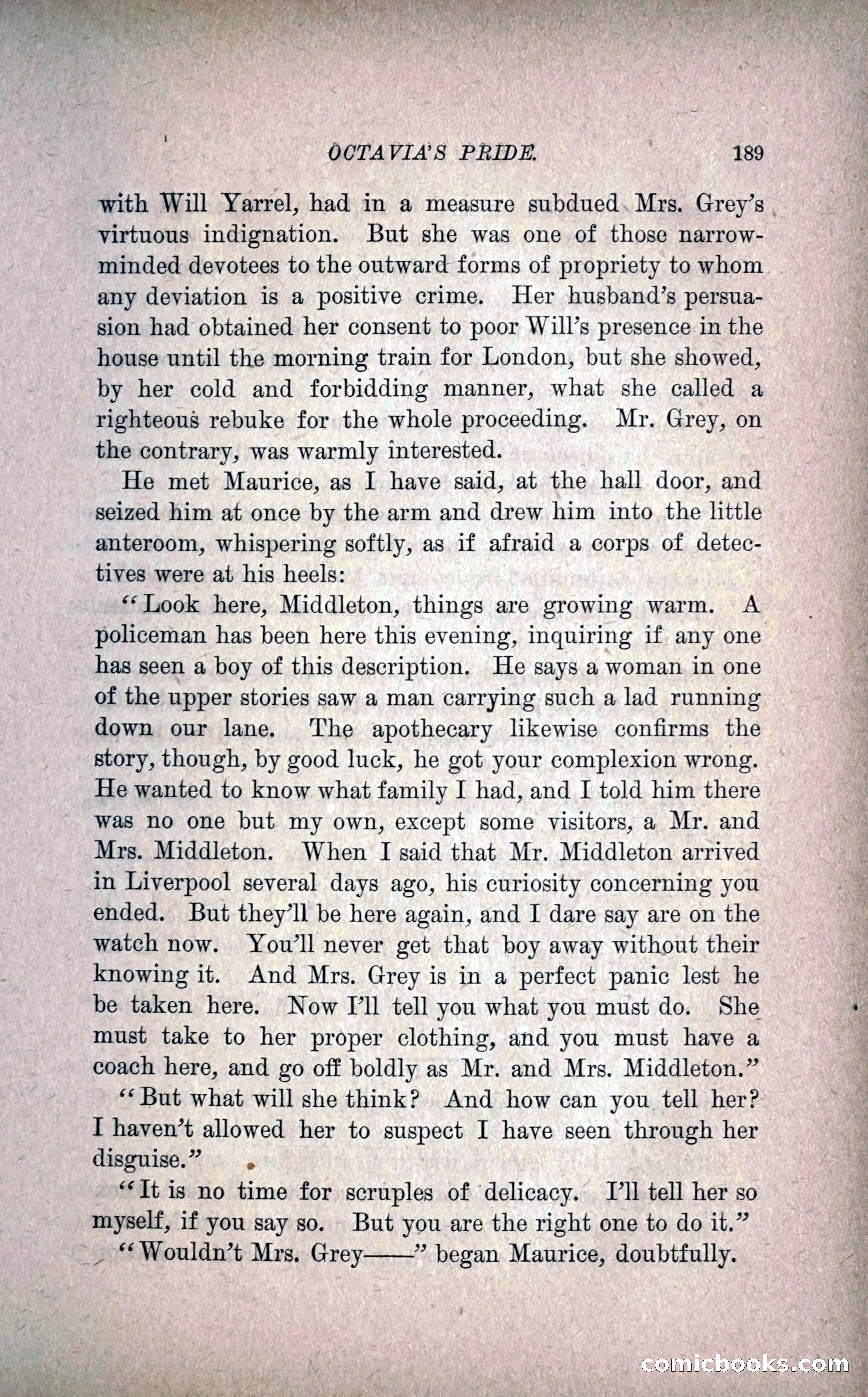 Octavia's Pride; or, The Missing Witness — page 199 of 284