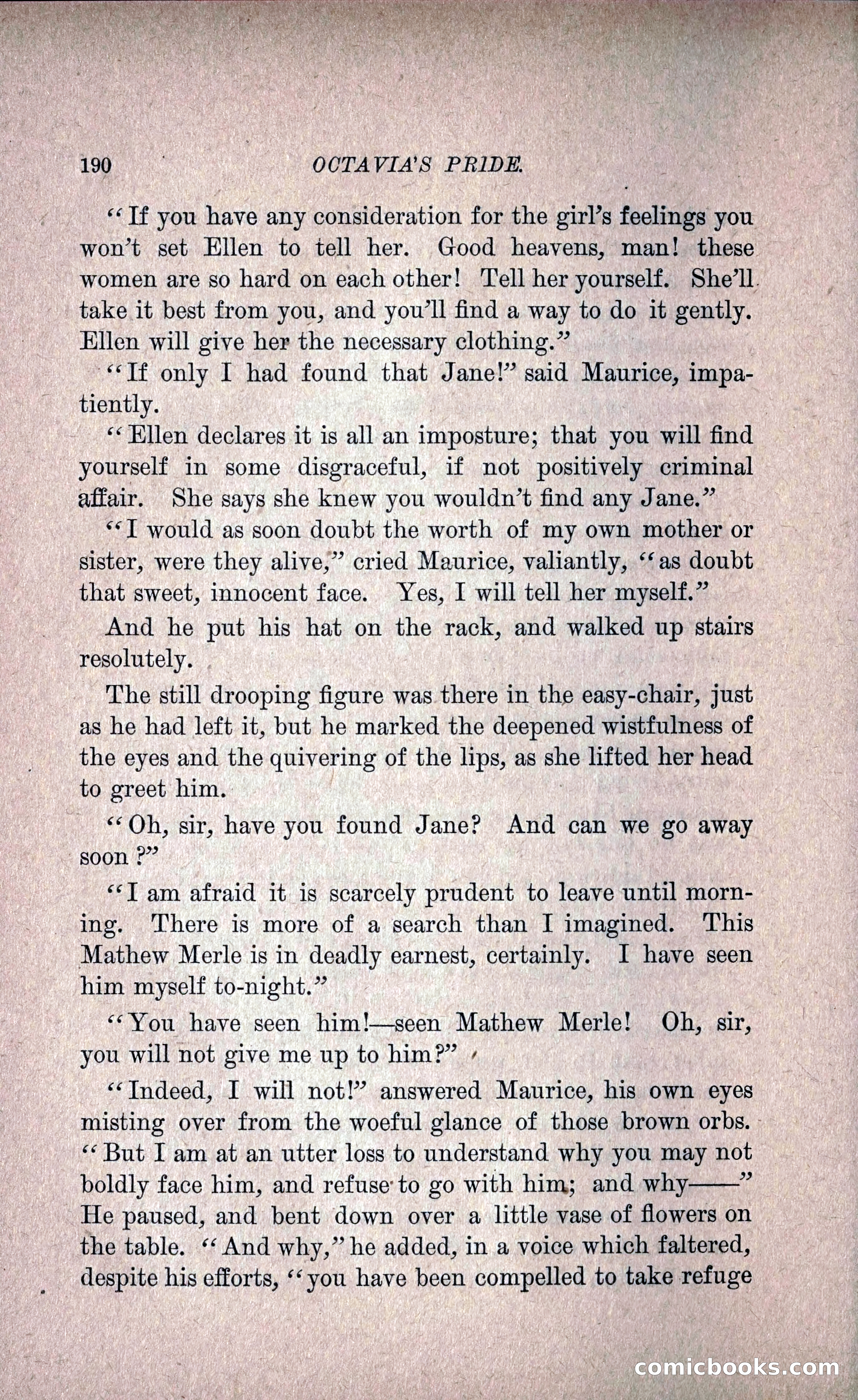 Octavia's Pride; or, The Missing Witness — page 200 of 284