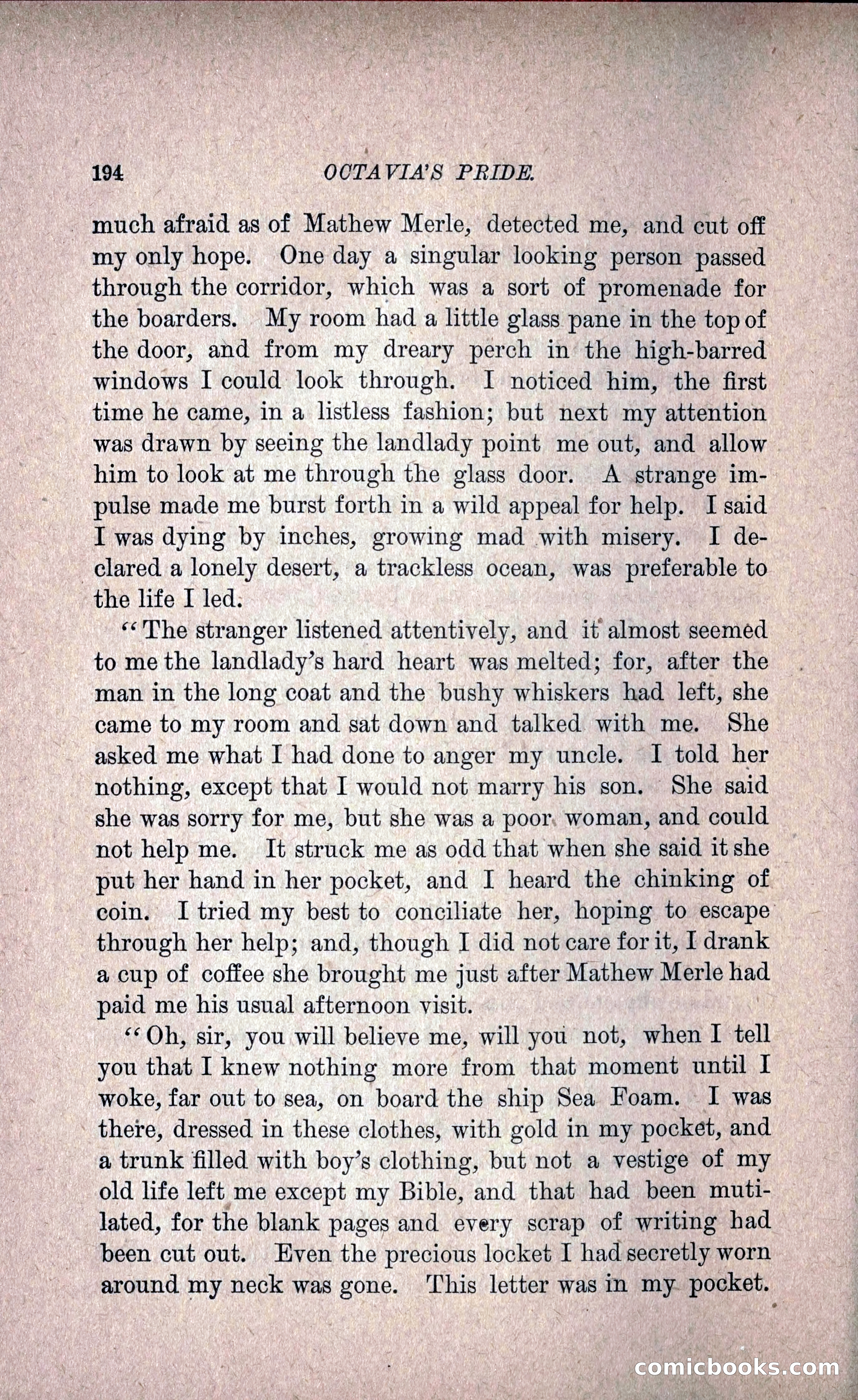 Octavia's Pride; or, The Missing Witness — page 204 of 284
