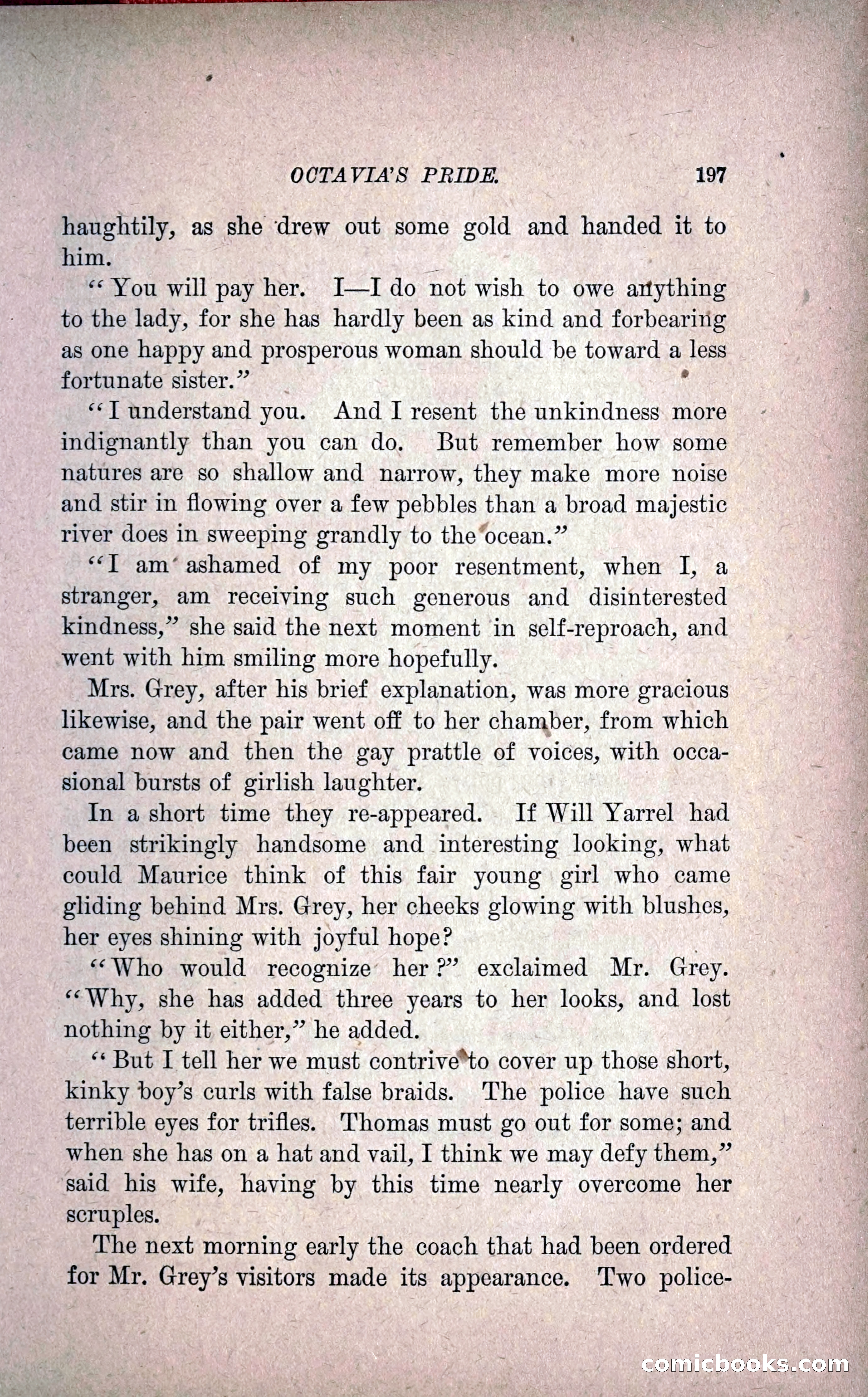 Octavia's Pride; or, The Missing Witness — page 207 of 284