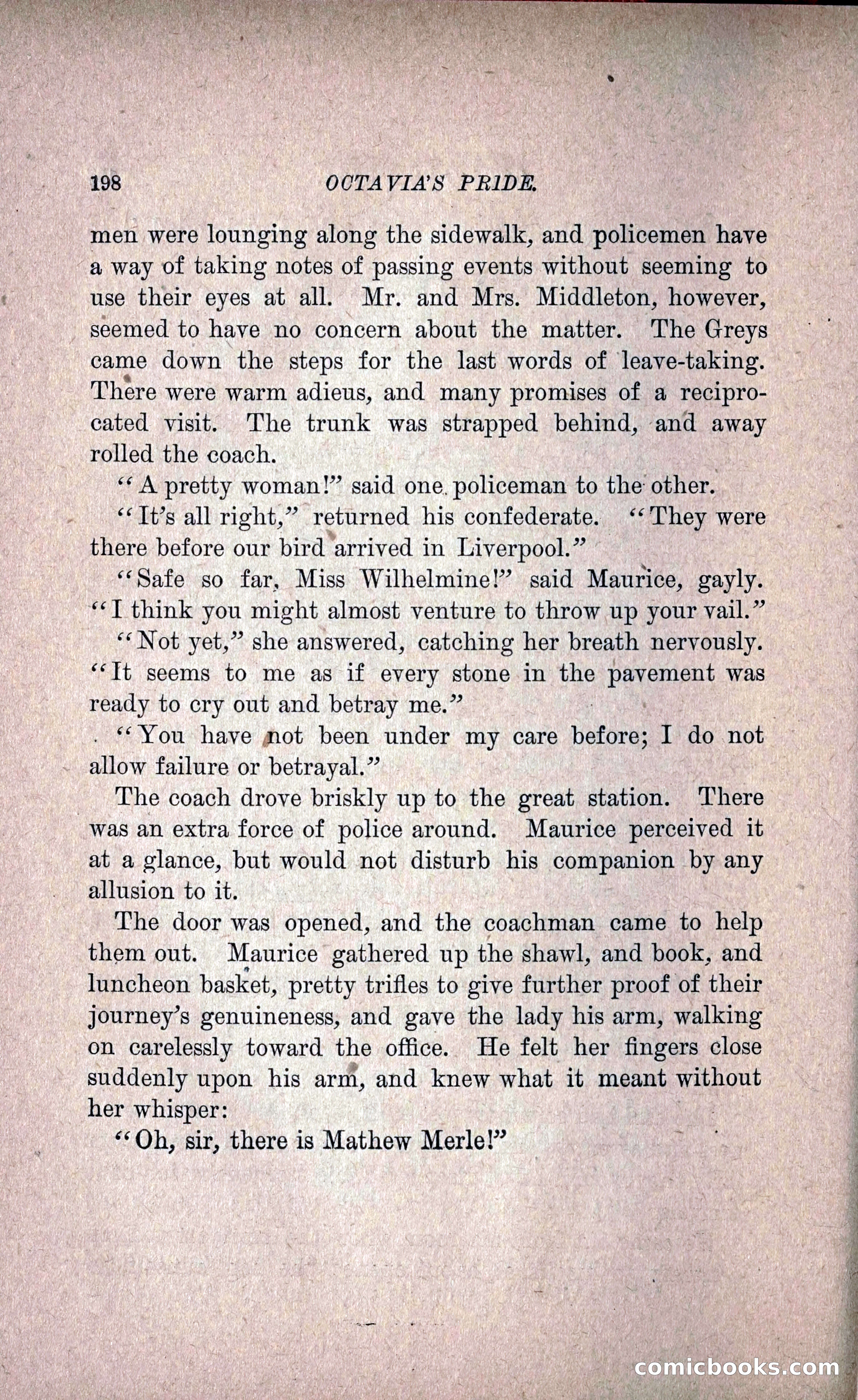 Octavia's Pride; or, The Missing Witness — page 208 of 284