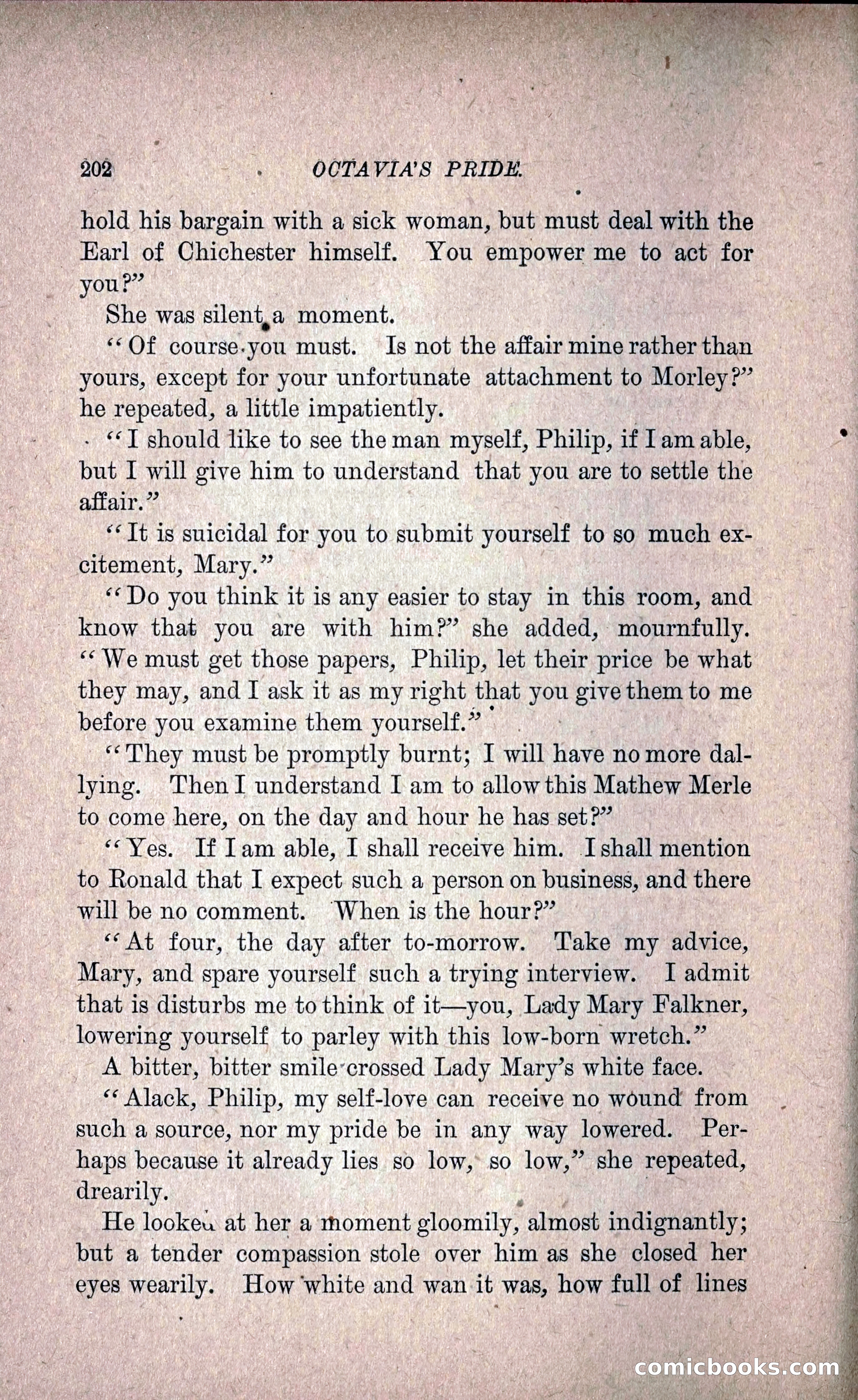 Octavia's Pride; or, The Missing Witness — page 212 of 284