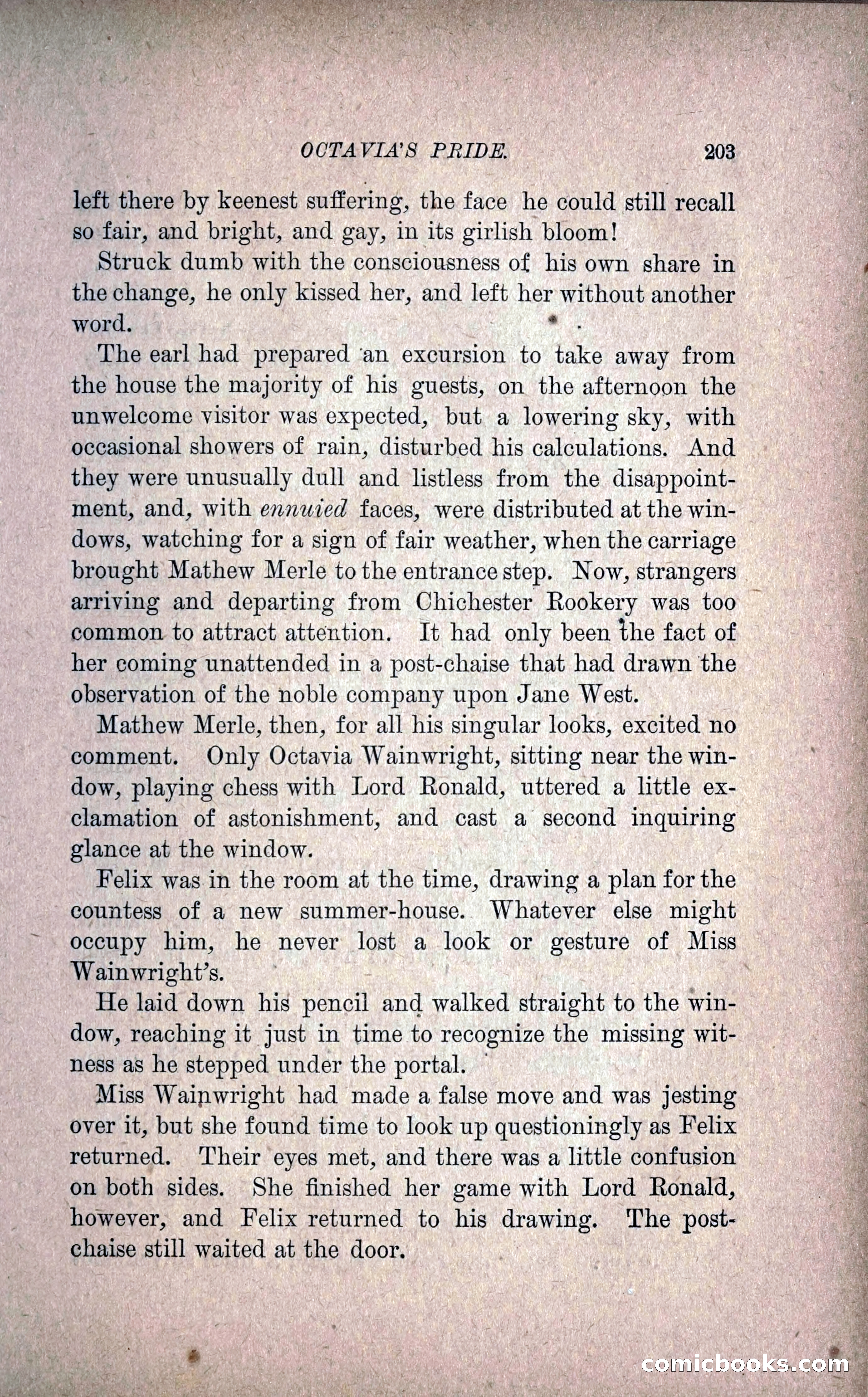 Octavia's Pride; or, The Missing Witness — page 213 of 284