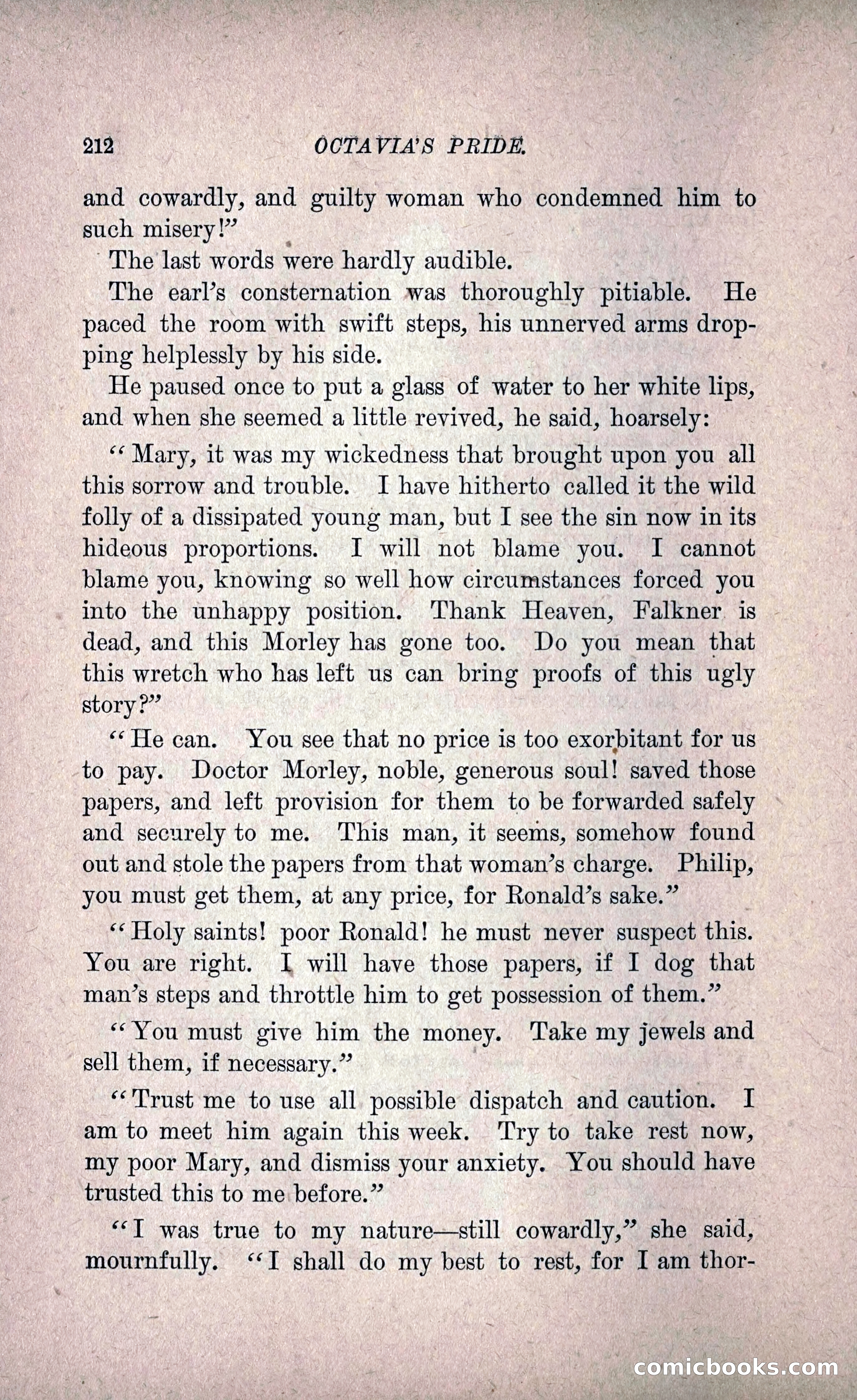 Octavia's Pride; or, The Missing Witness — page 222 of 284