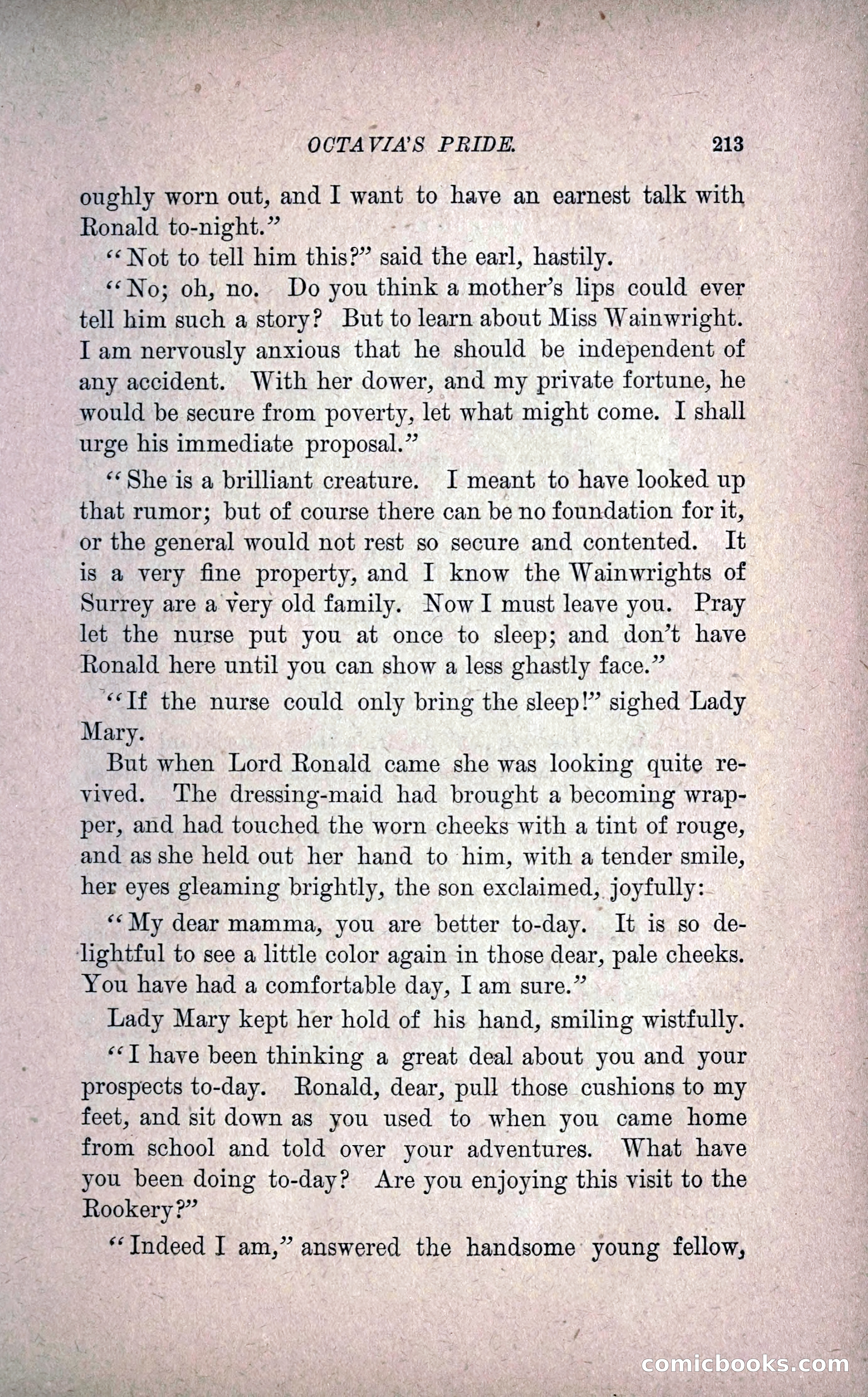 Octavia's Pride; or, The Missing Witness — page 223 of 284