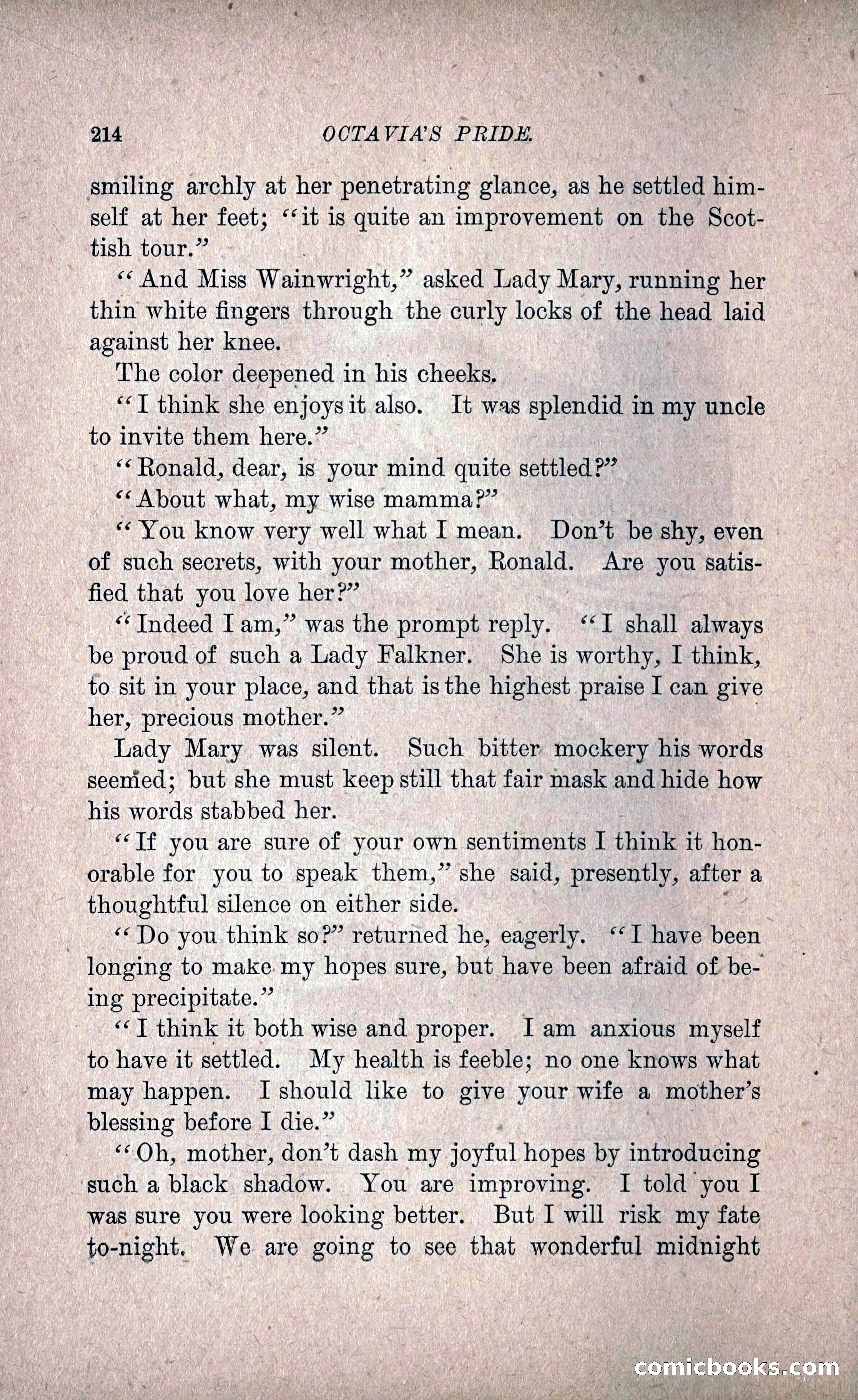 Octavia's Pride; or, The Missing Witness — page 224 of 284