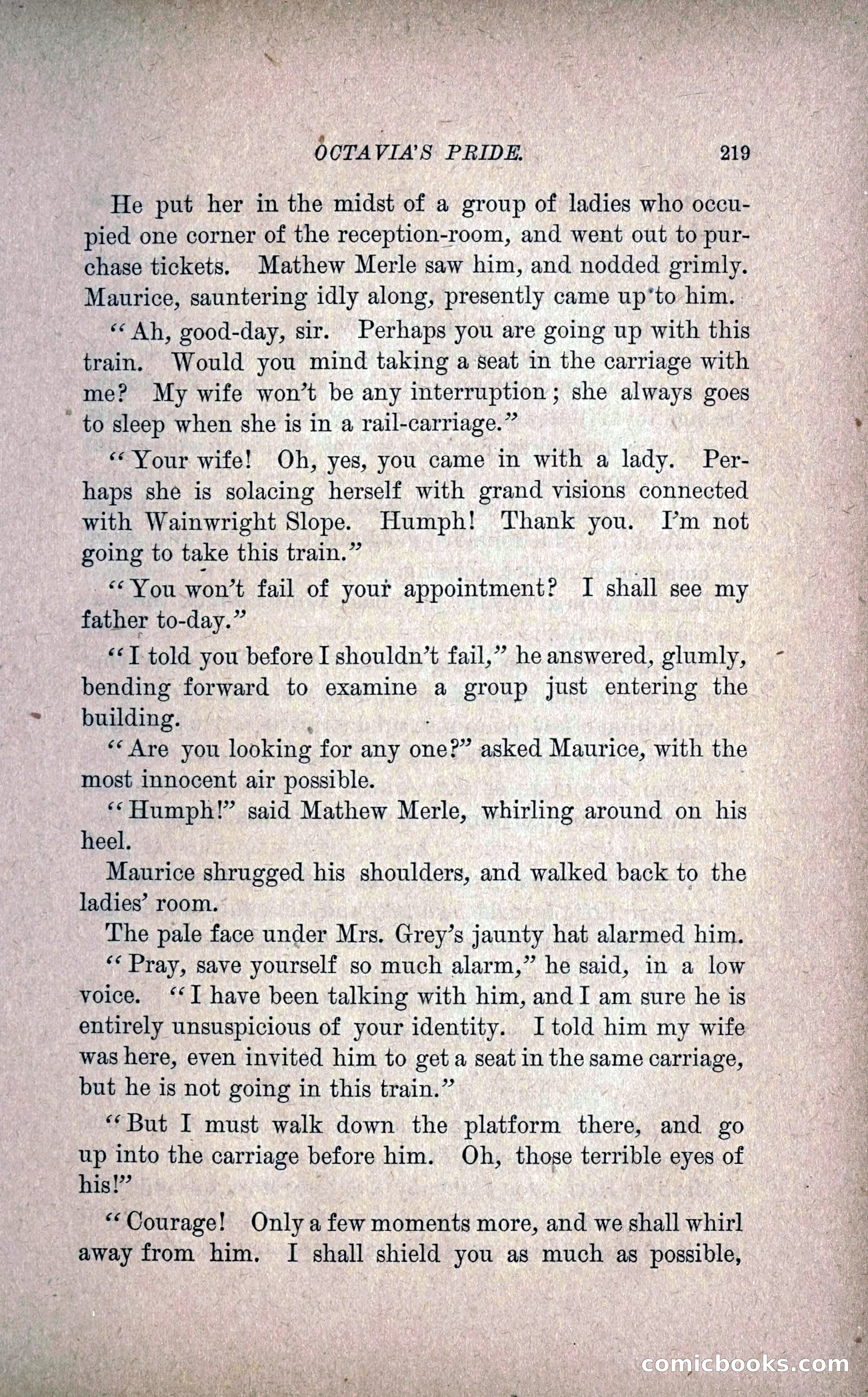 Octavia's Pride; or, The Missing Witness — page 229 of 284