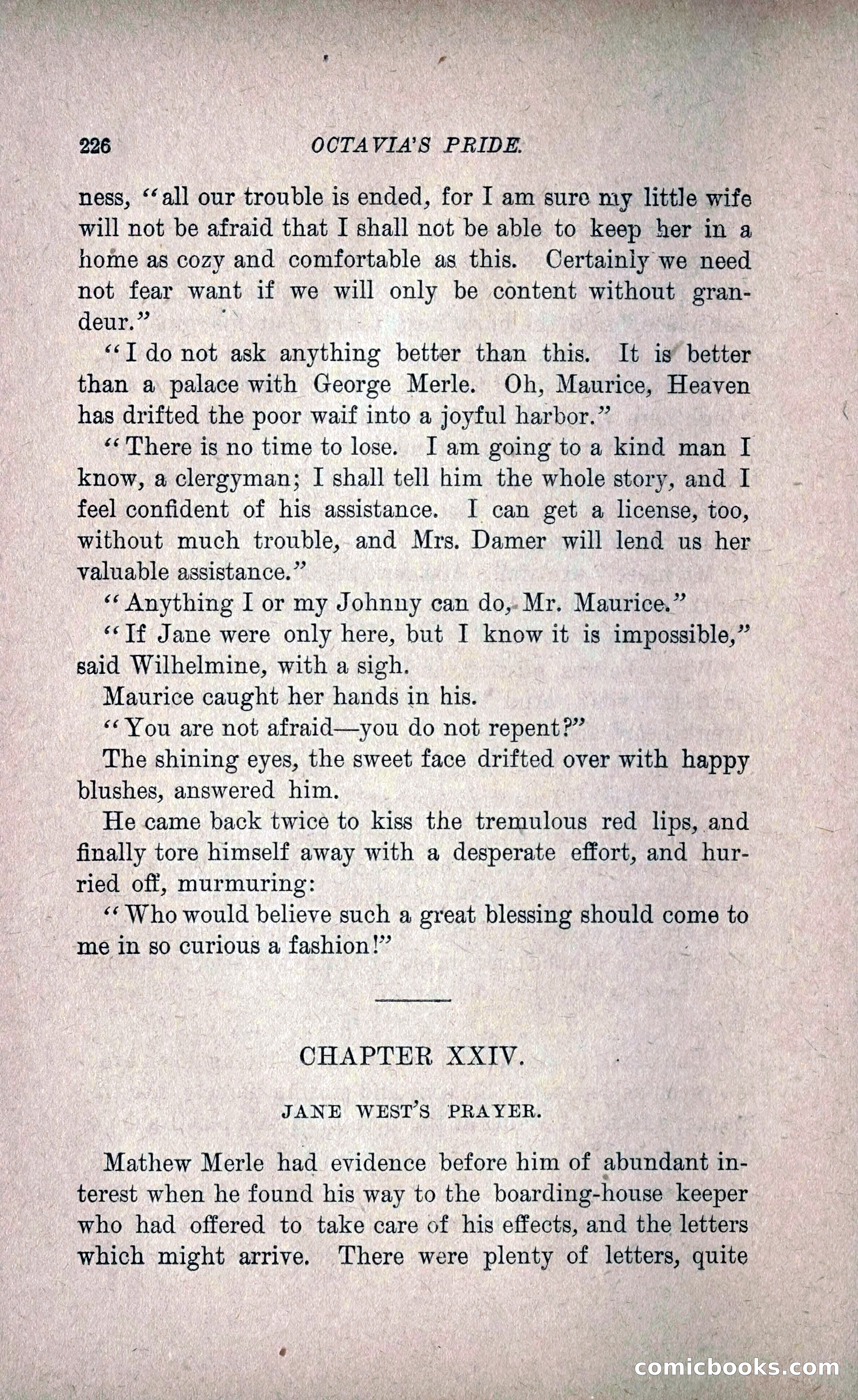 Octavia's Pride; or, The Missing Witness — page 236 of 284