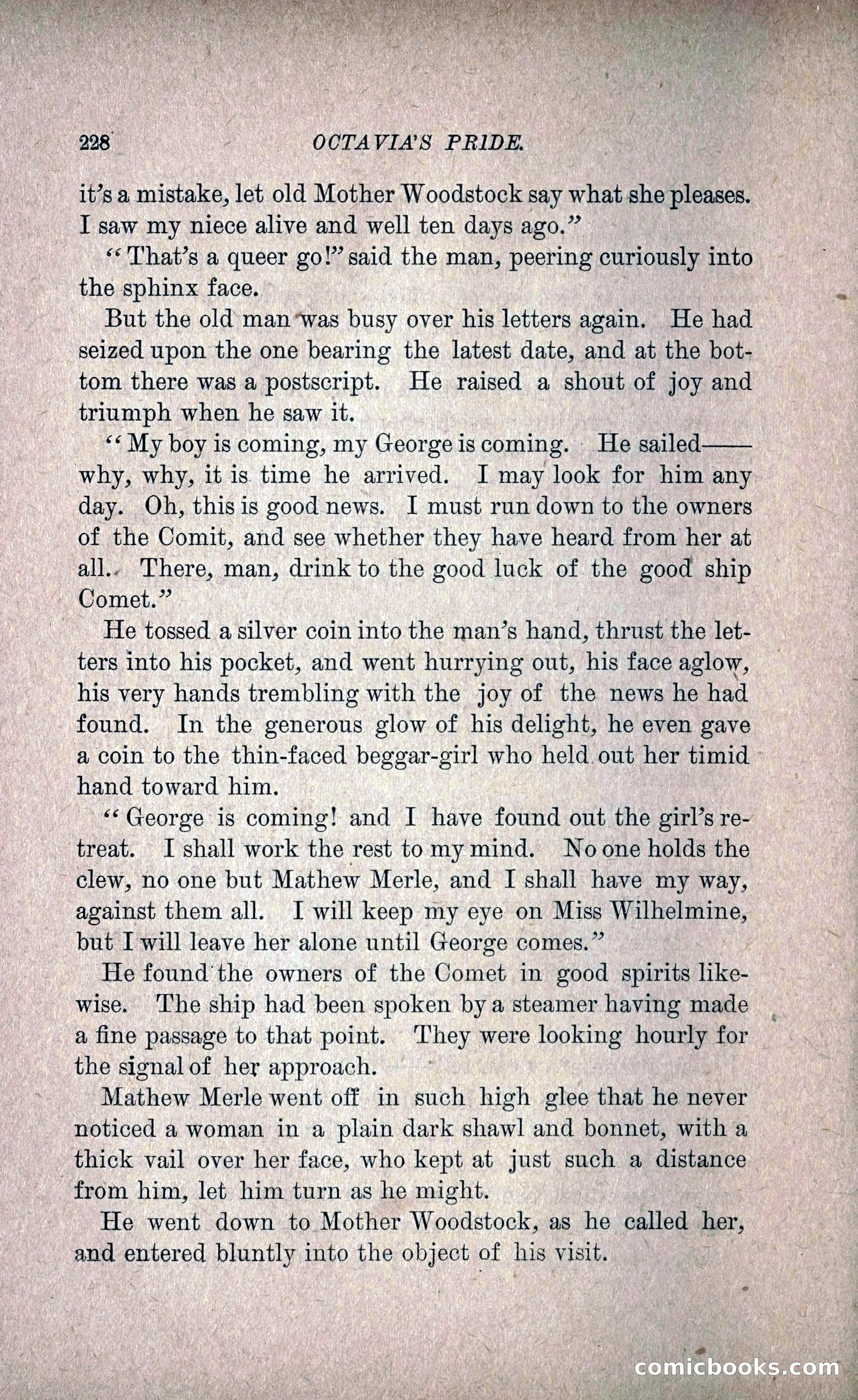 Octavia's Pride; or, The Missing Witness — page 238 of 284