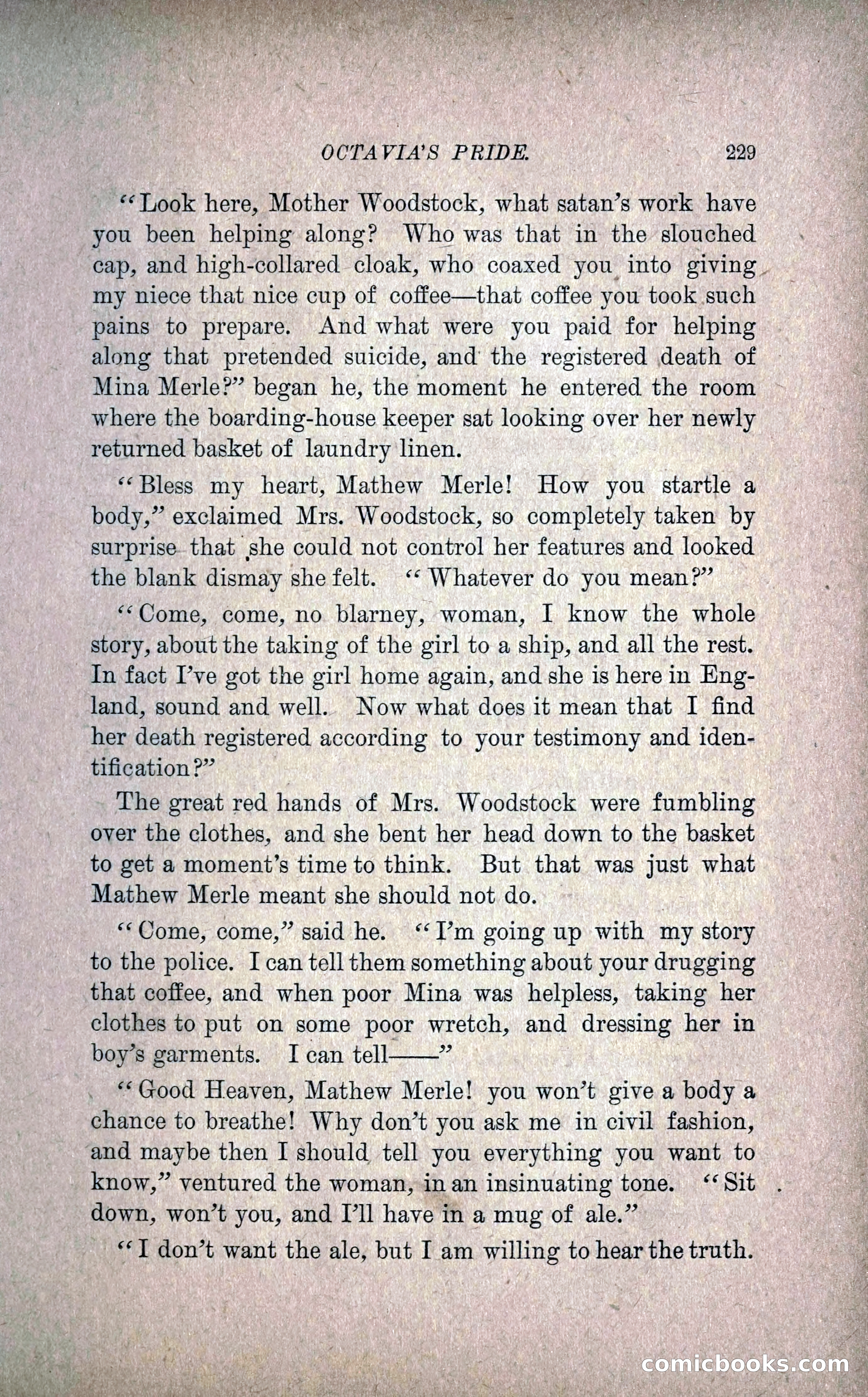 Octavia's Pride; or, The Missing Witness — page 239 of 284