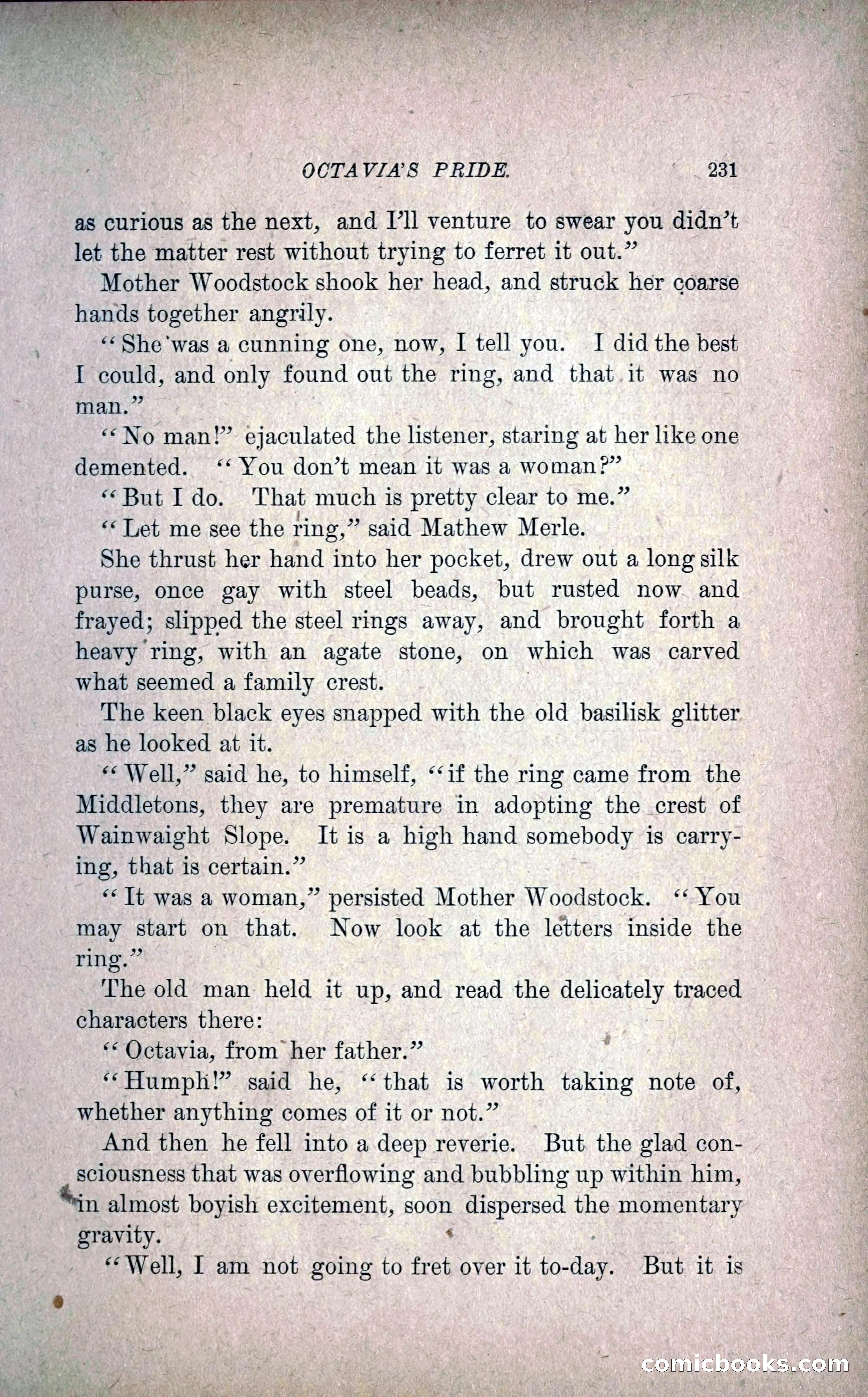 Octavia's Pride; or, The Missing Witness — page 241 of 284