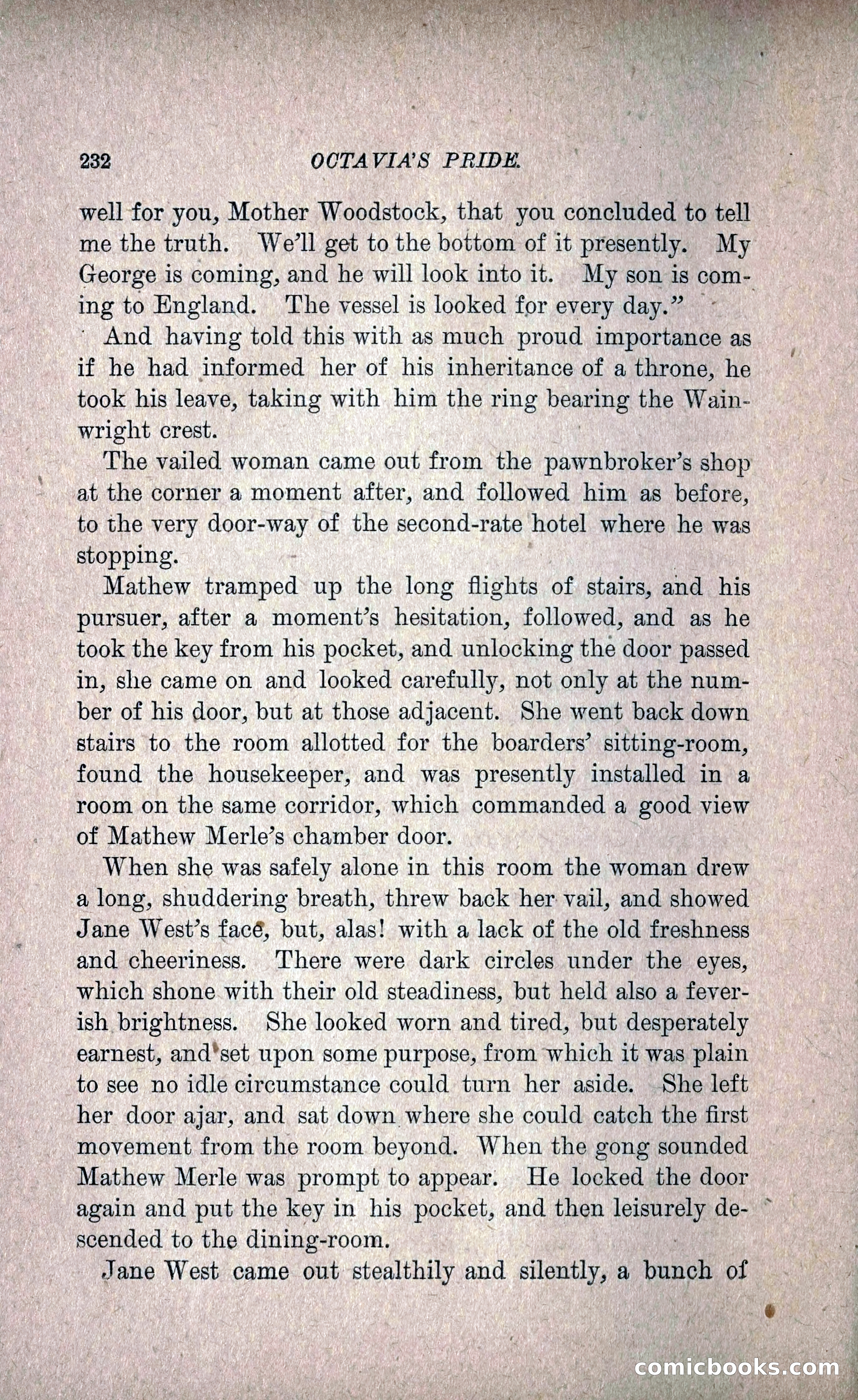Octavia's Pride; or, The Missing Witness — page 242 of 284