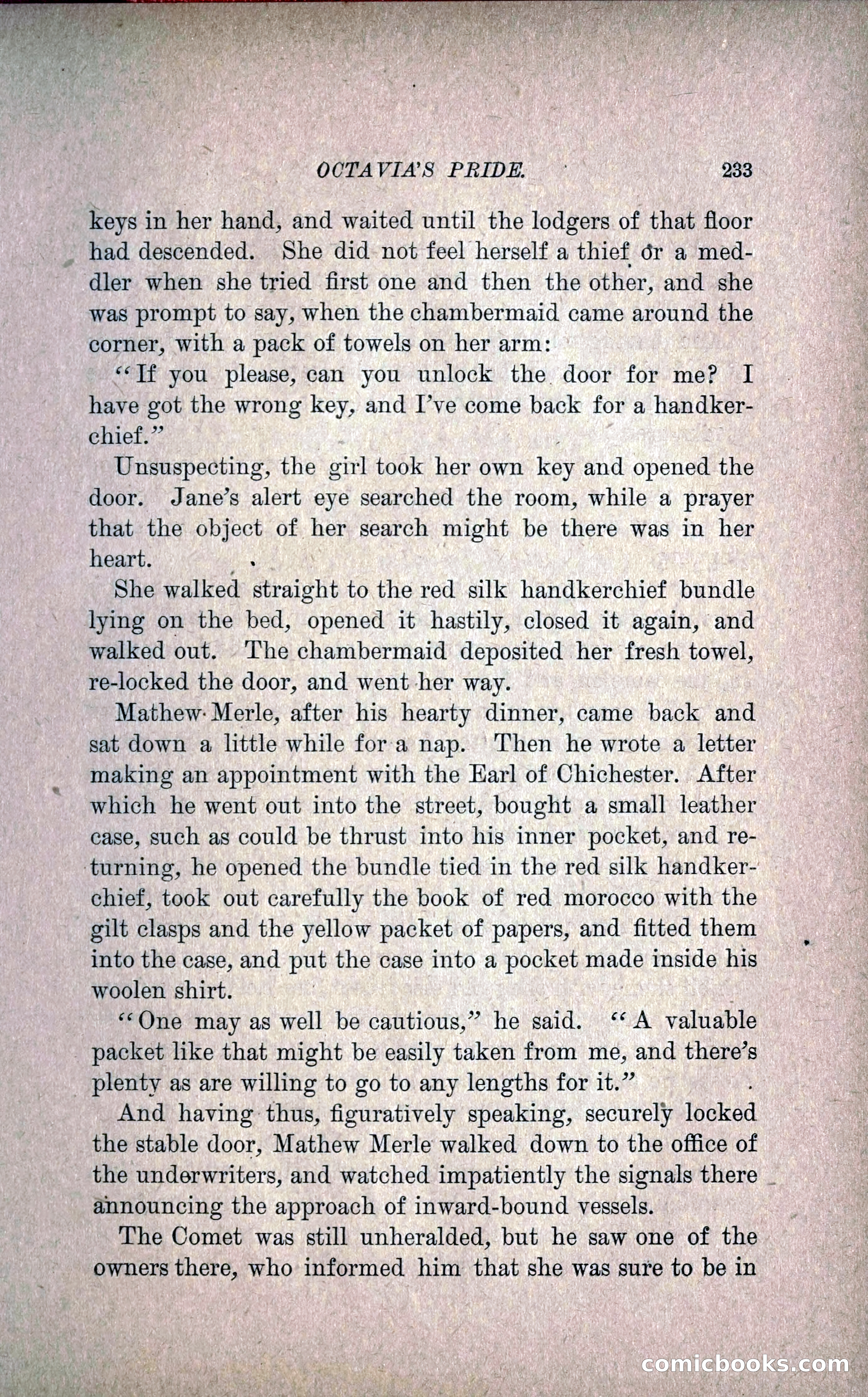 Octavia's Pride; or, The Missing Witness — page 243 of 284