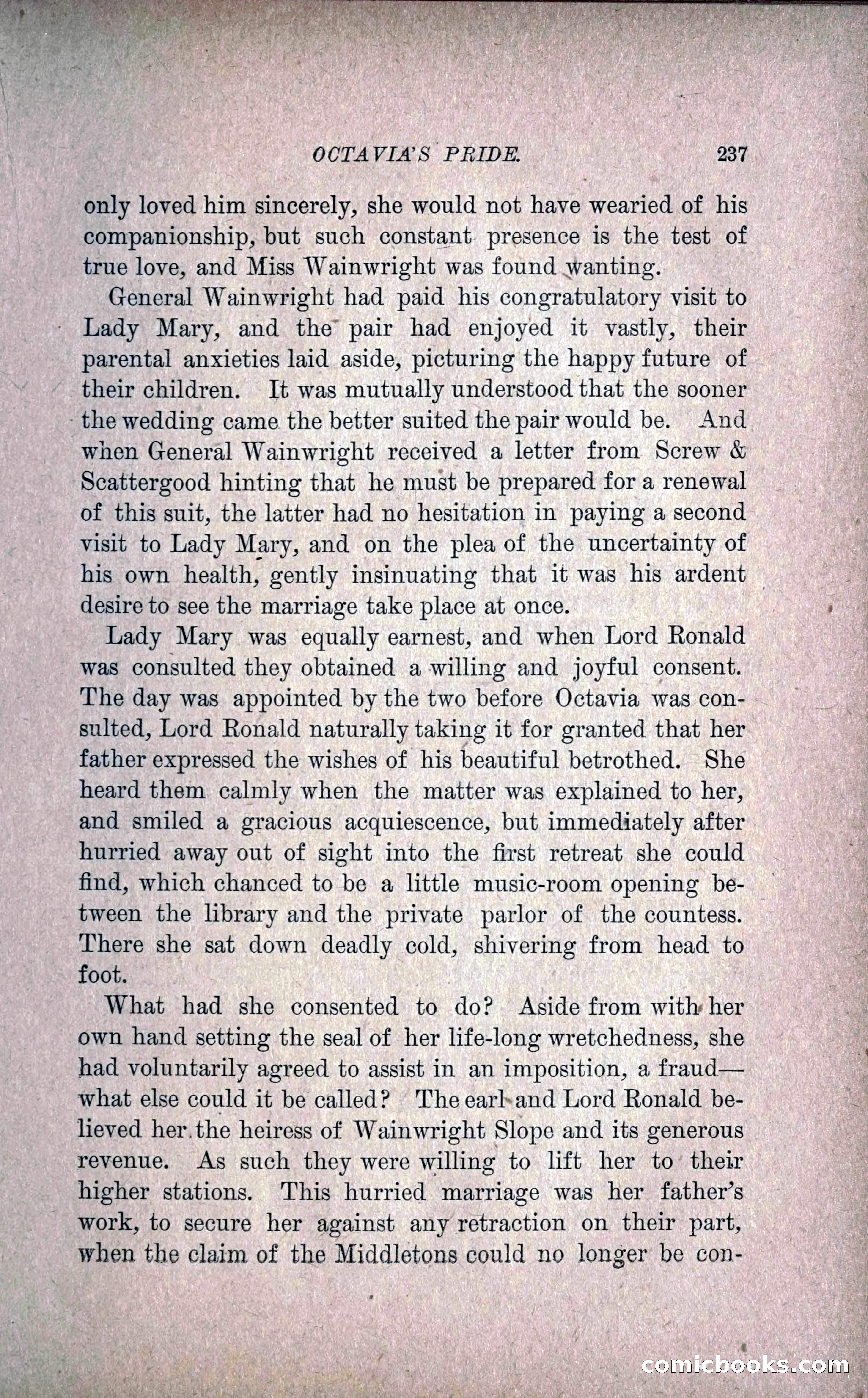 Octavia's Pride; or, The Missing Witness — page 247 of 284