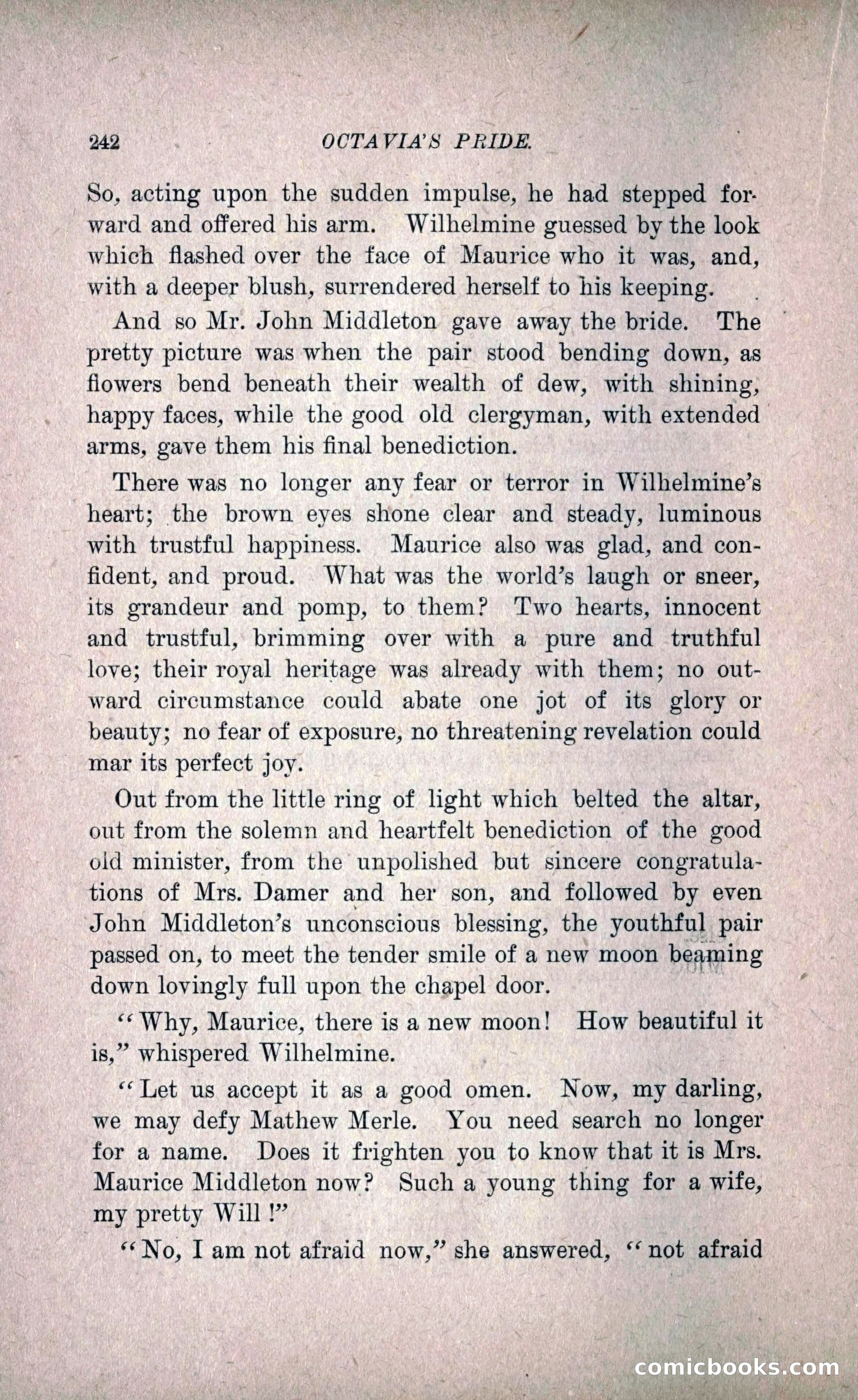 Octavia's Pride; or, The Missing Witness — page 252 of 284