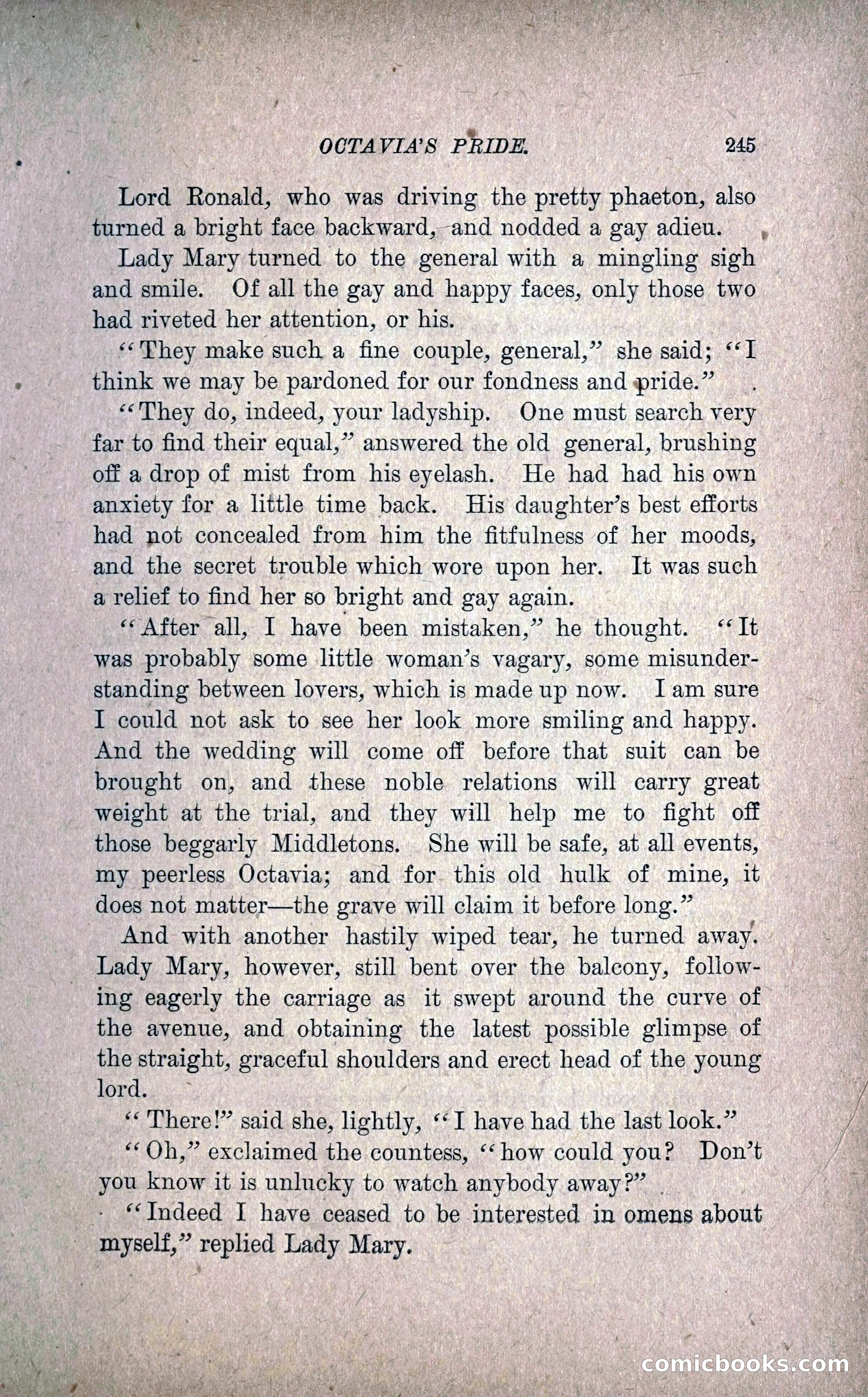 Octavia's Pride; or, The Missing Witness — page 255 of 284