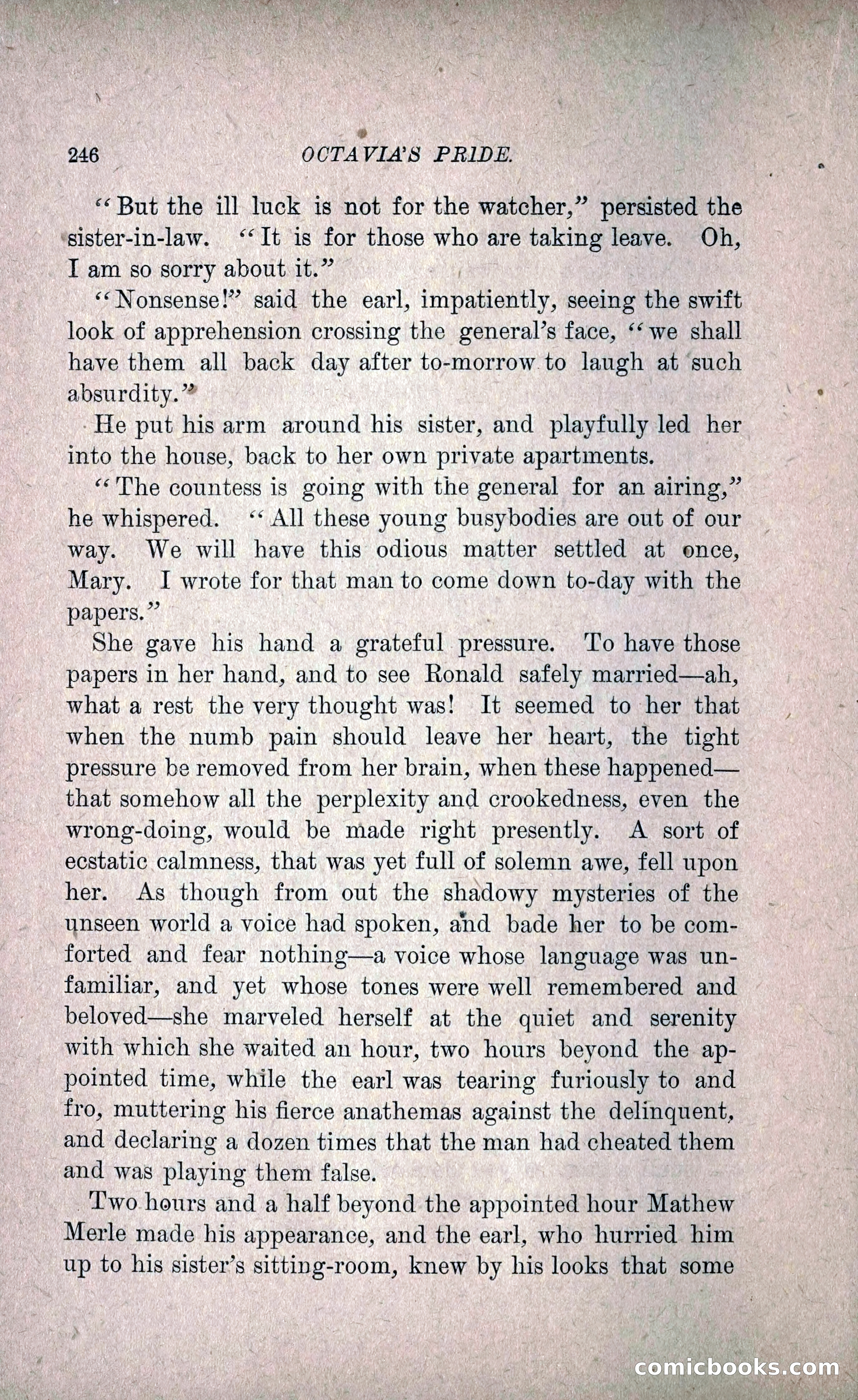 Octavia's Pride; or, The Missing Witness — page 256 of 284