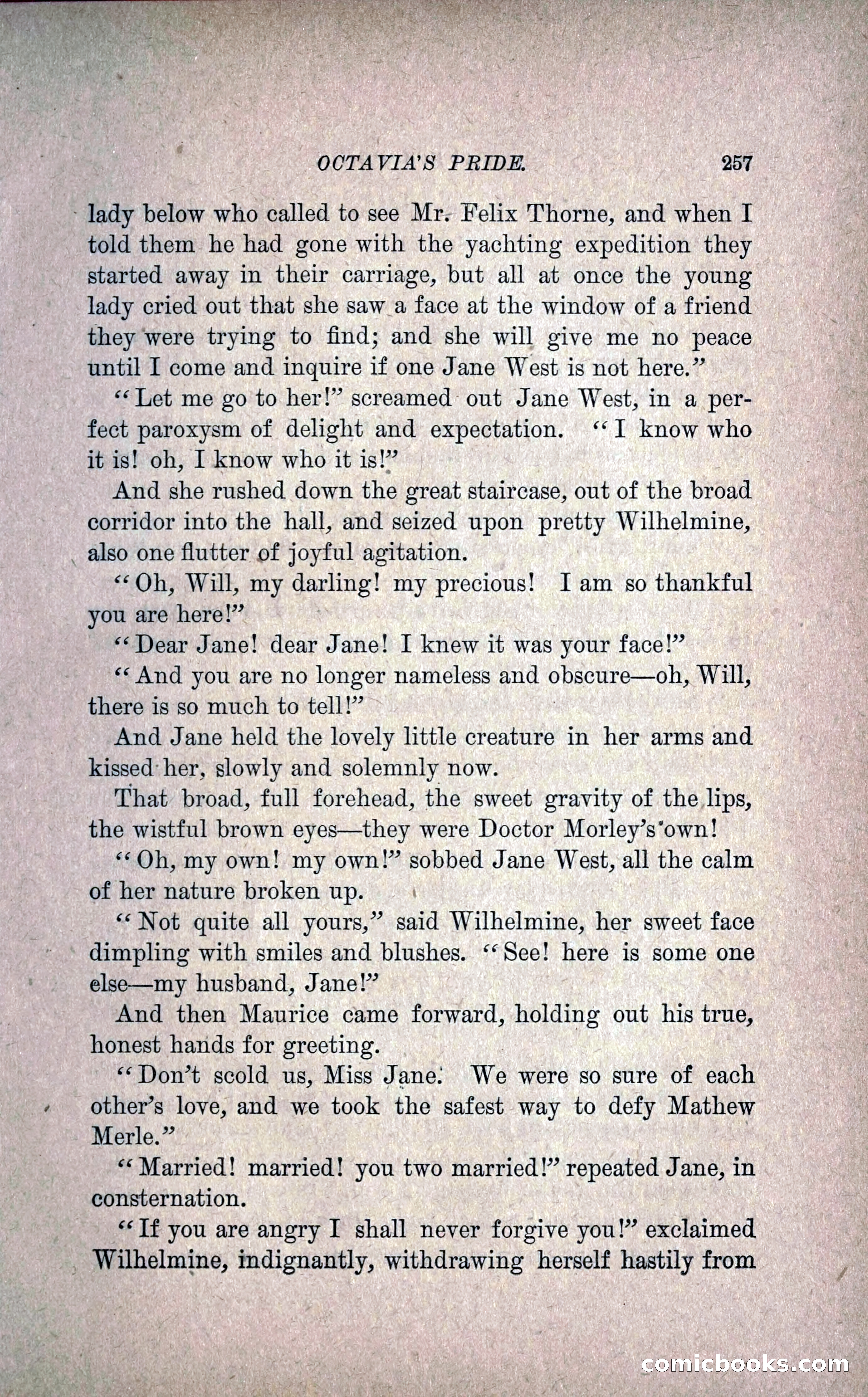 Octavia's Pride; or, The Missing Witness — page 267 of 284