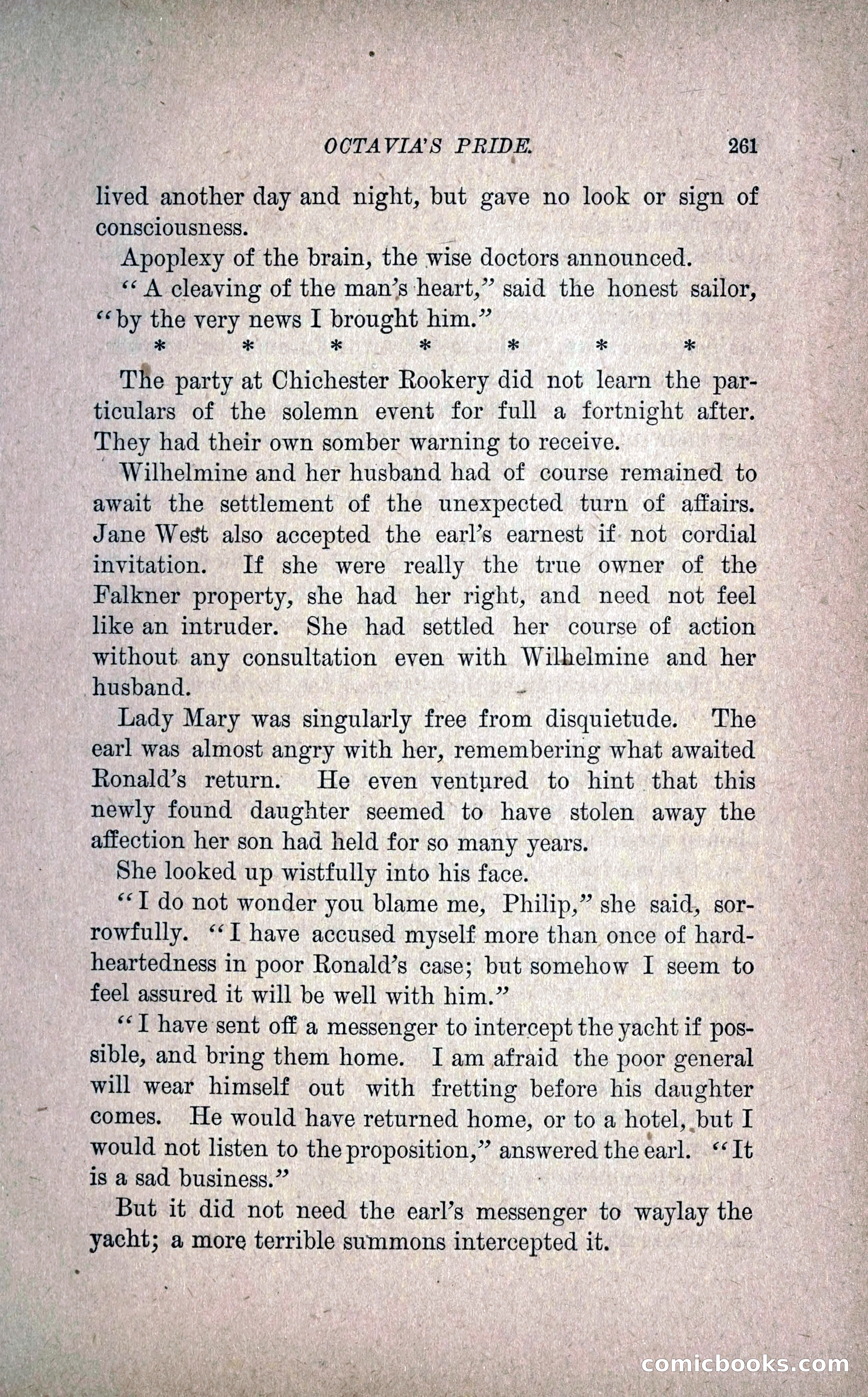 Octavia's Pride; or, The Missing Witness — page 271 of 284