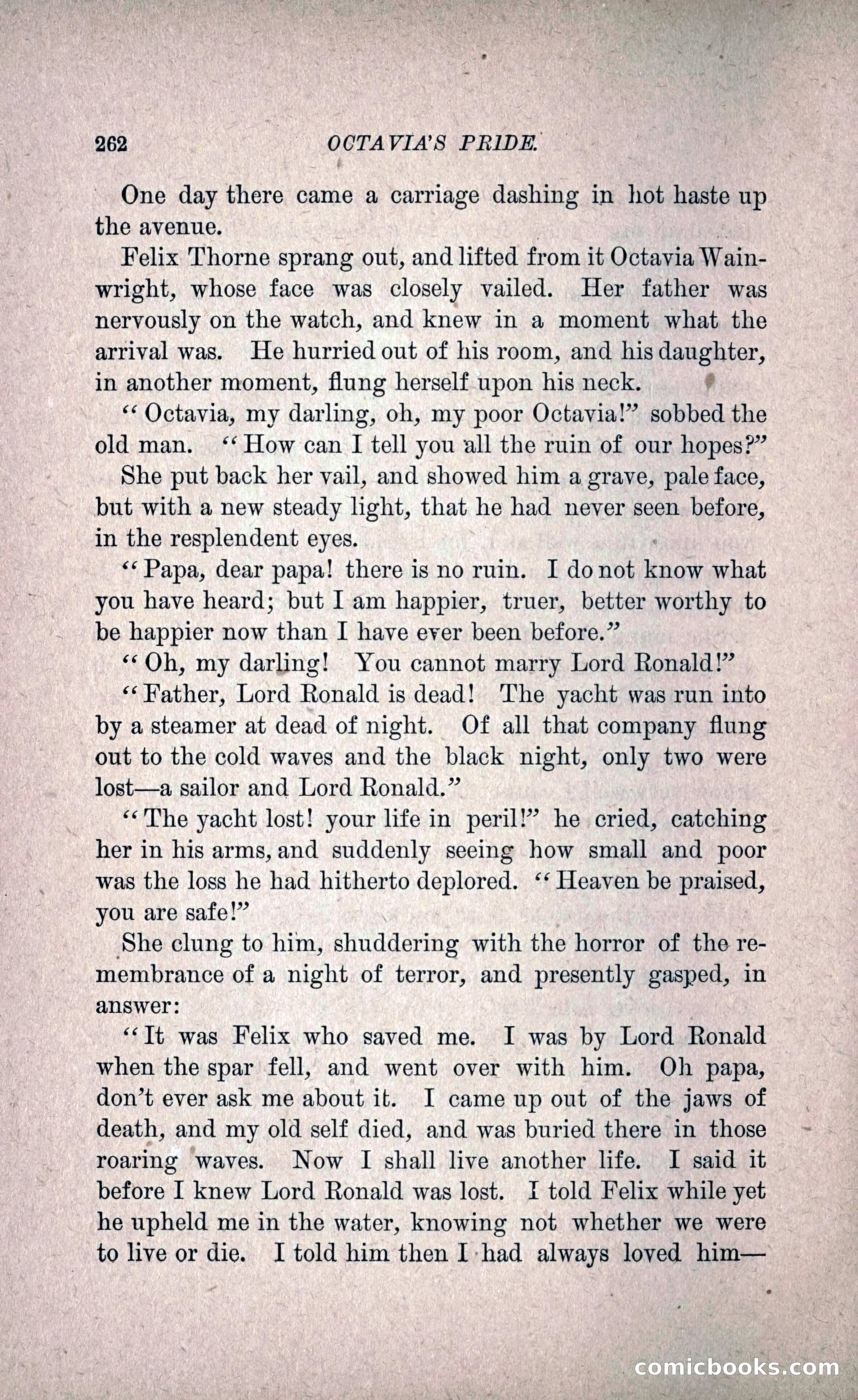 Octavia's Pride; or, The Missing Witness — page 272 of 284