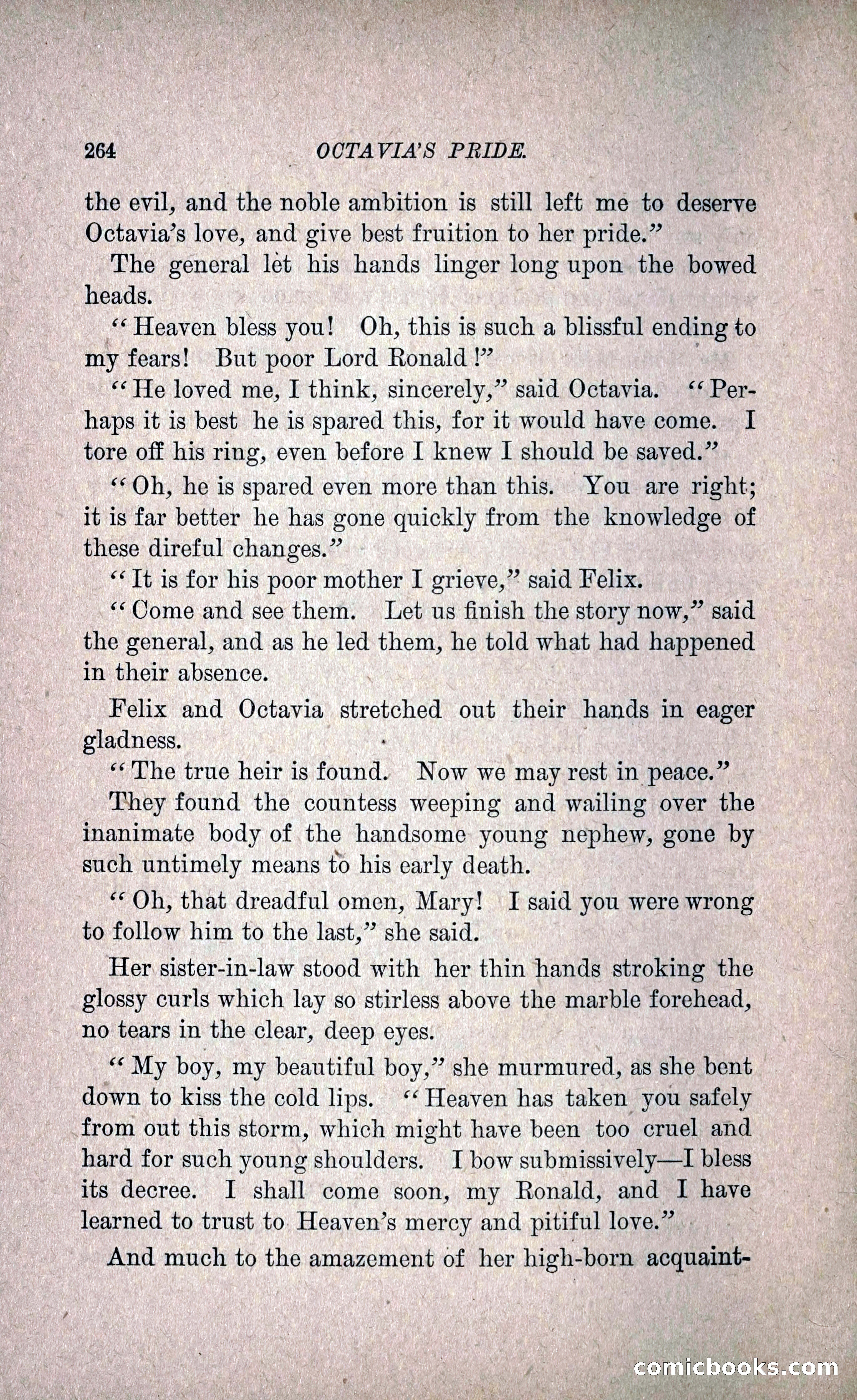 Octavia's Pride; or, The Missing Witness — page 274 of 284