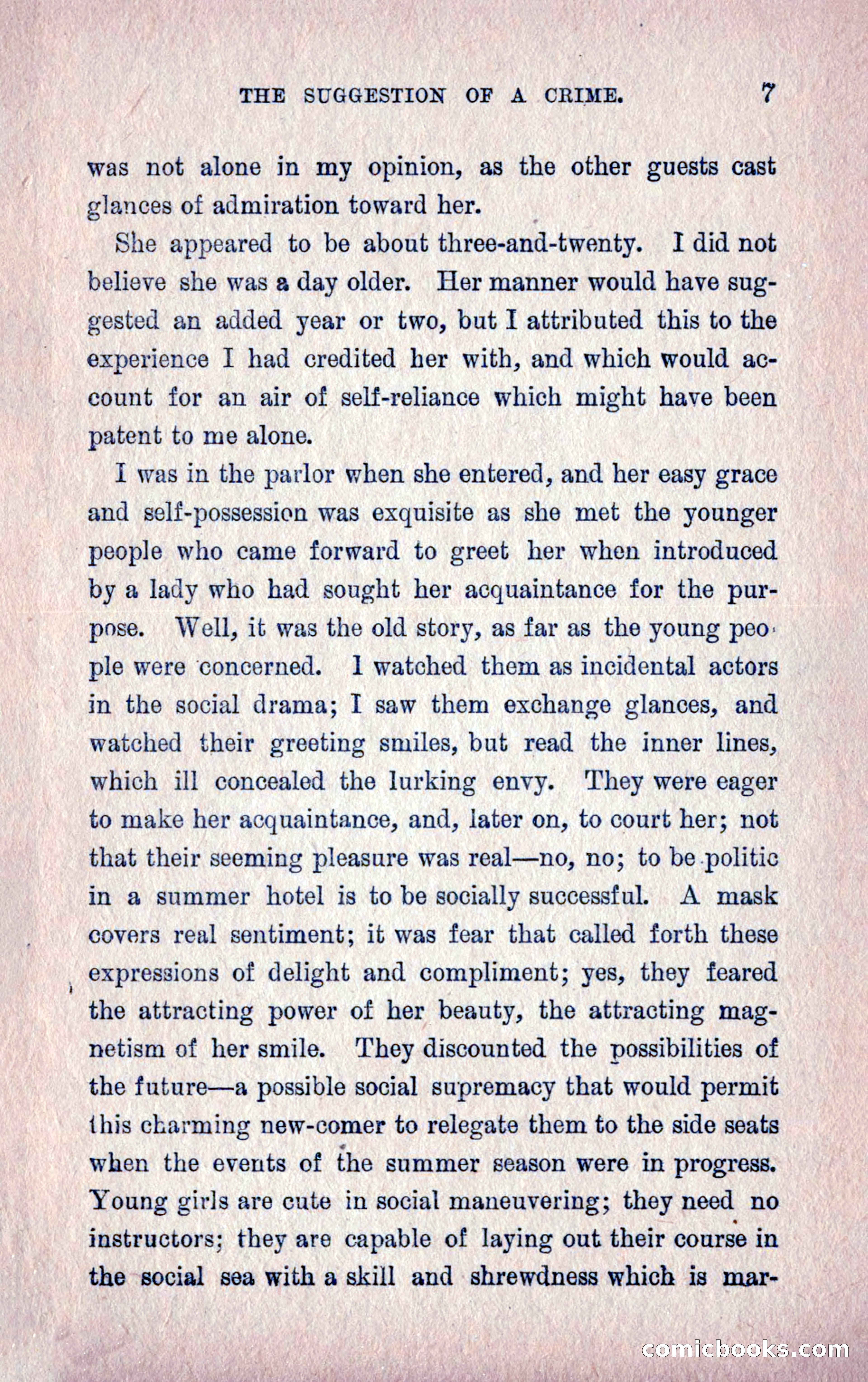 A Final Triumph; or, A Lady Bachelor — page 9 of 164