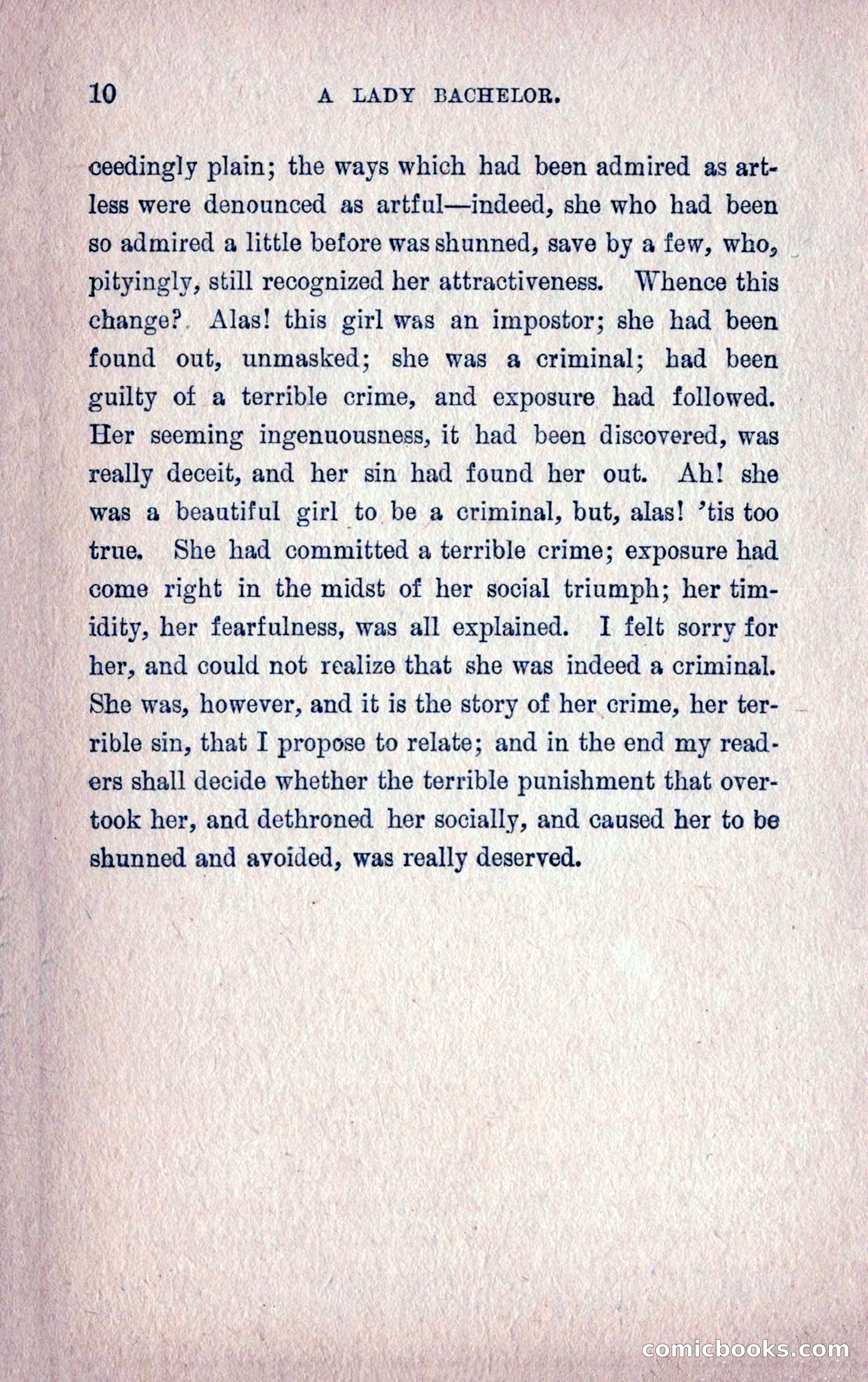 A Final Triumph; or, A Lady Bachelor — page 12 of 164