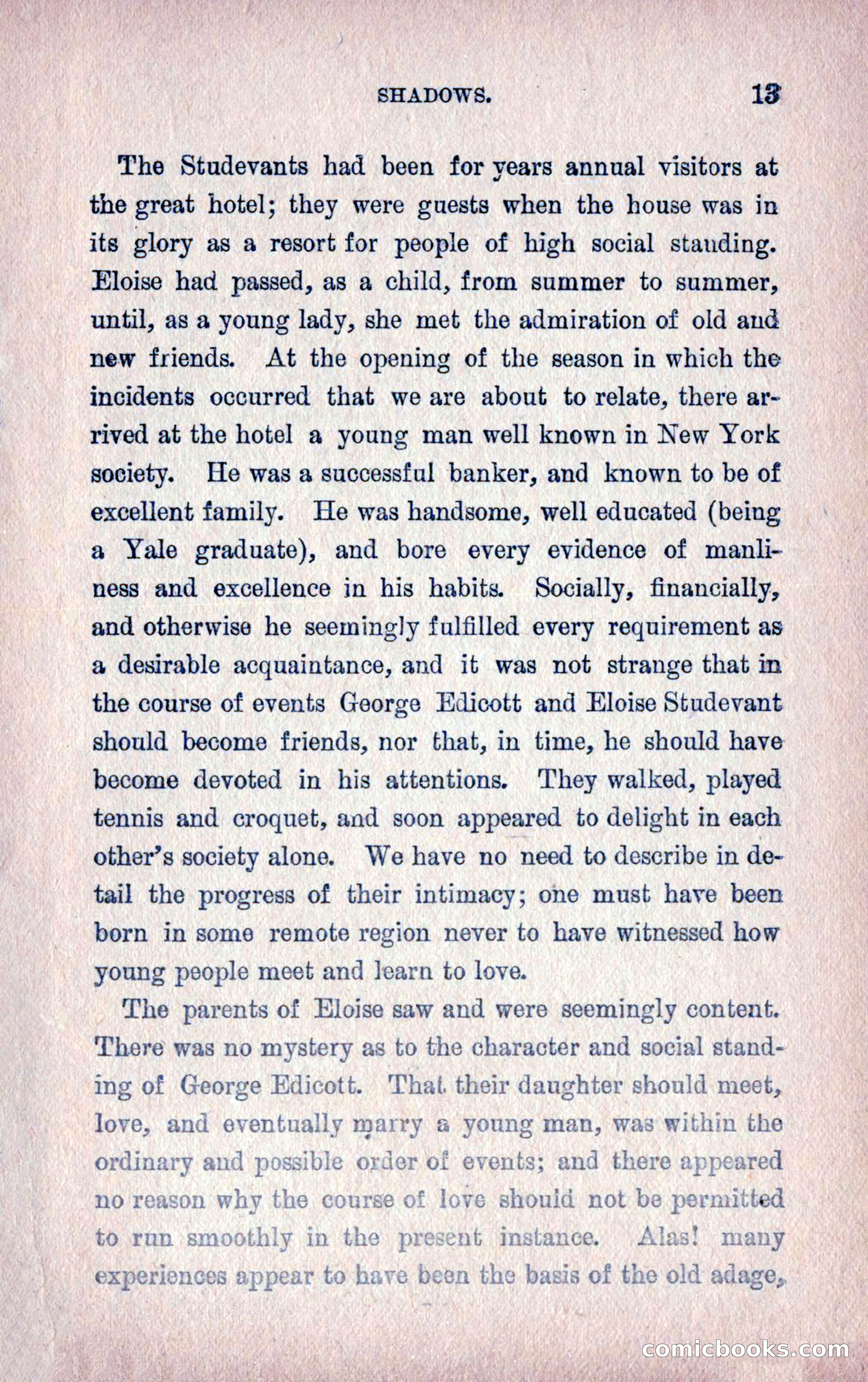 A Final Triumph; or, A Lady Bachelor — page 15 of 164