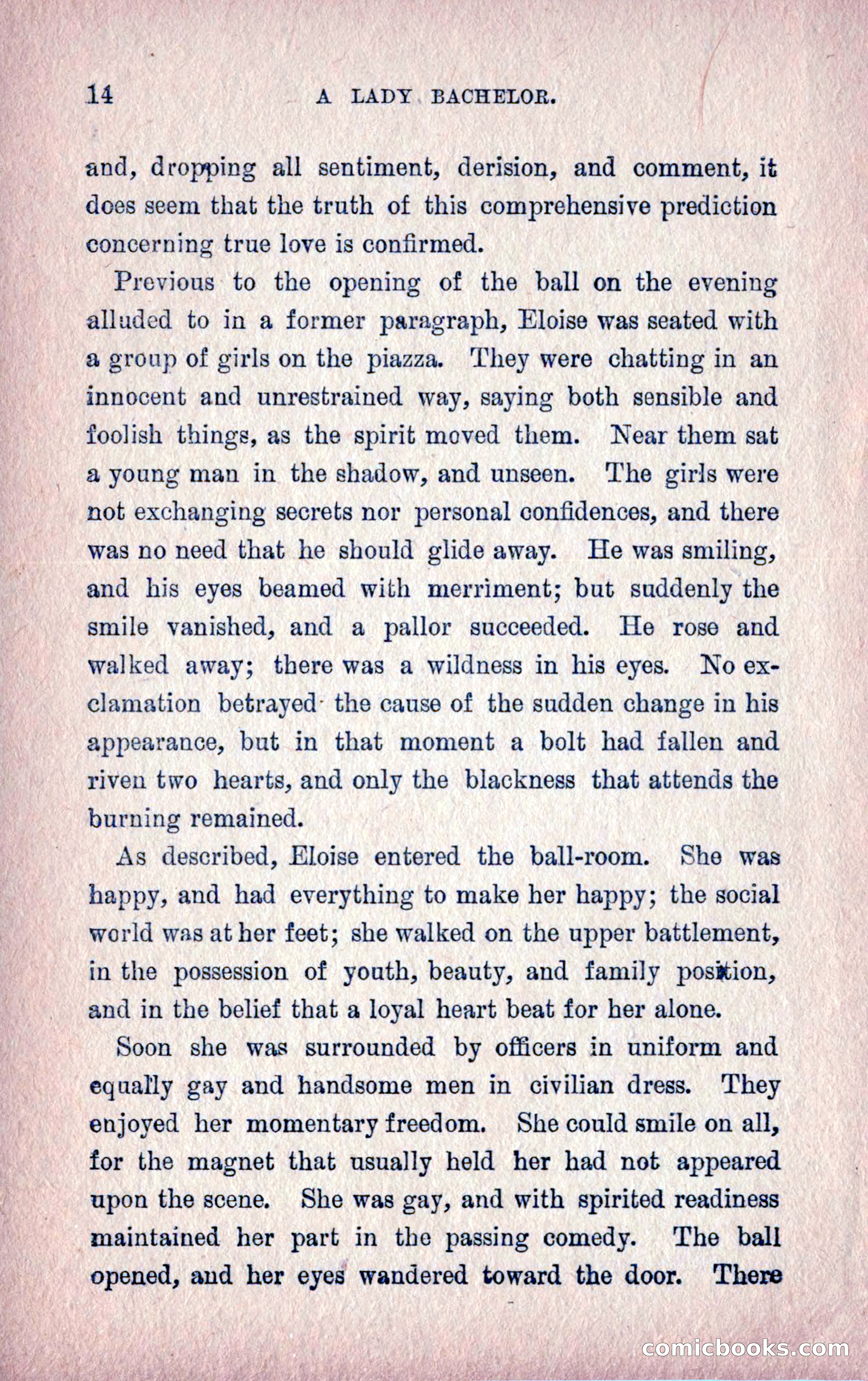 A Final Triumph; or, A Lady Bachelor — page 16 of 164
