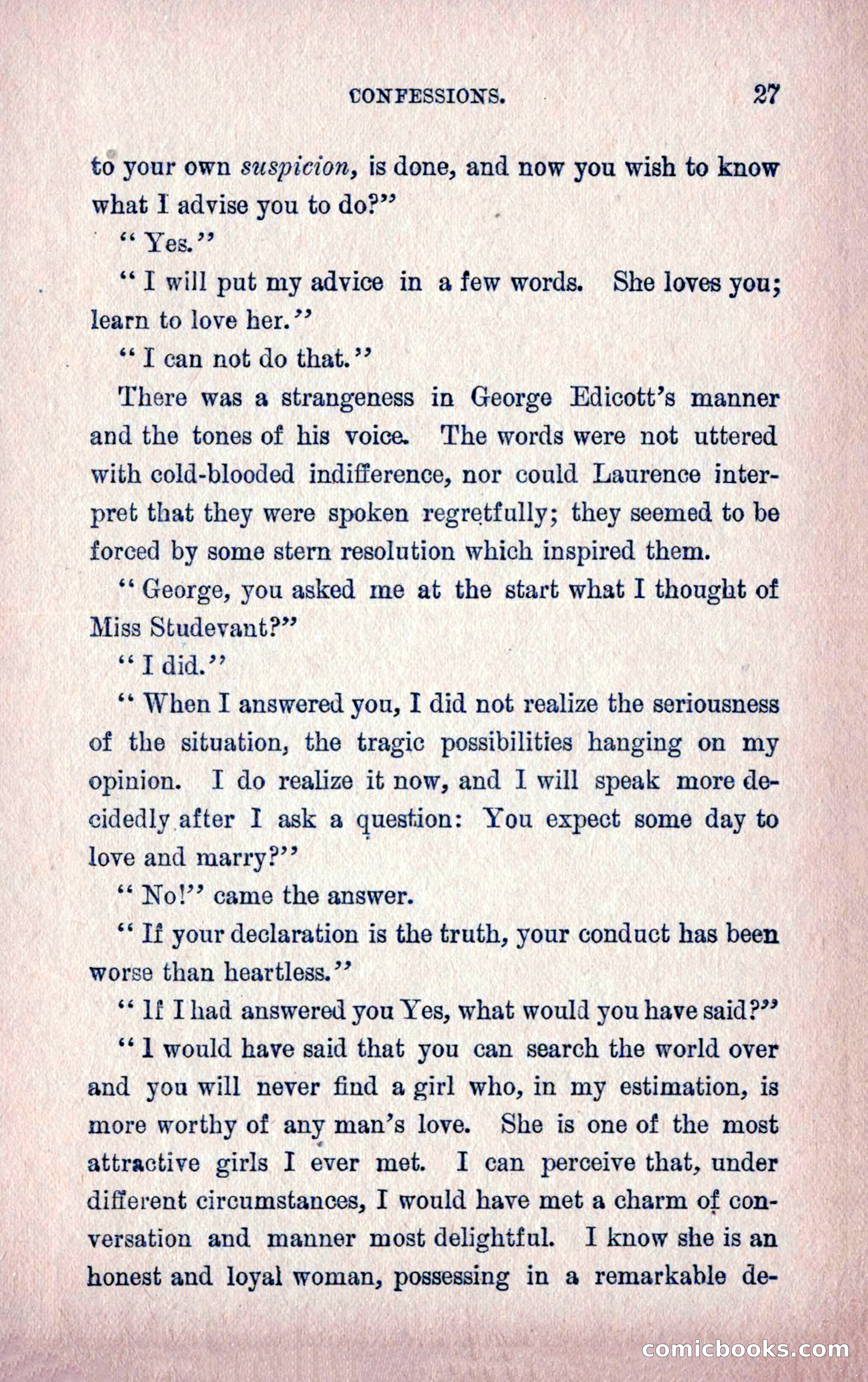A Final Triumph; or, A Lady Bachelor — page 29 of 164