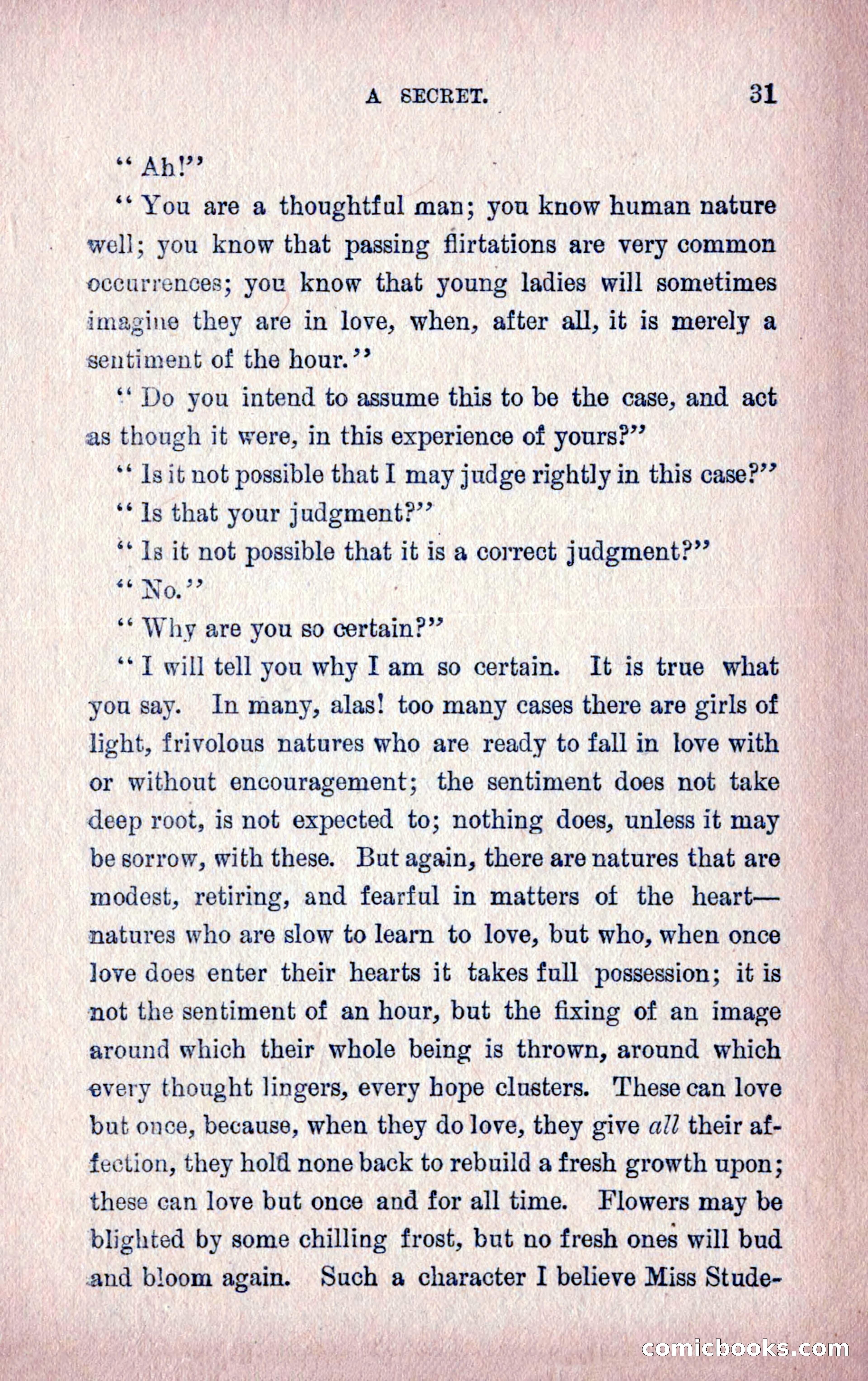 A Final Triumph; or, A Lady Bachelor — page 33 of 164
