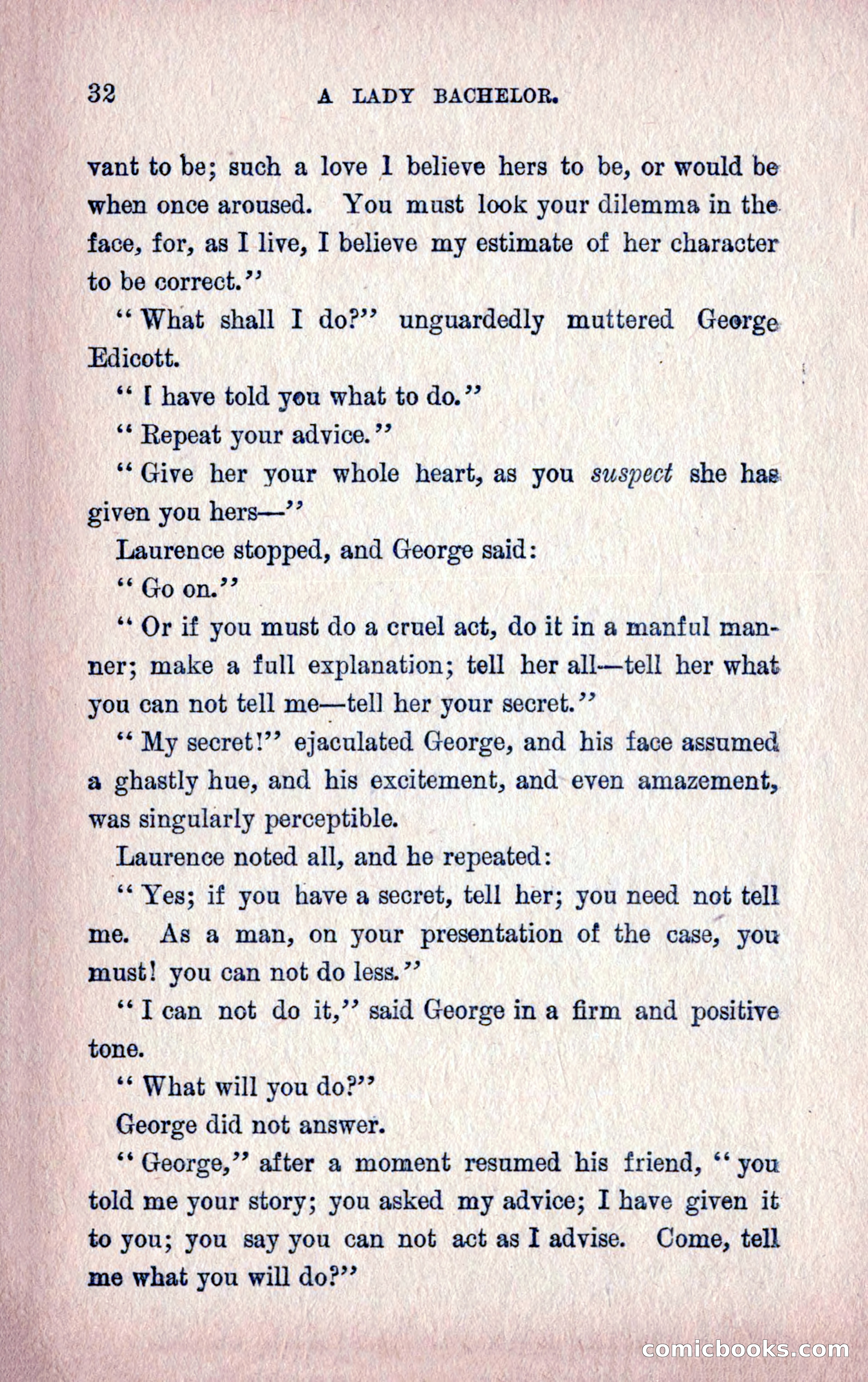 A Final Triumph; or, A Lady Bachelor — page 34 of 164