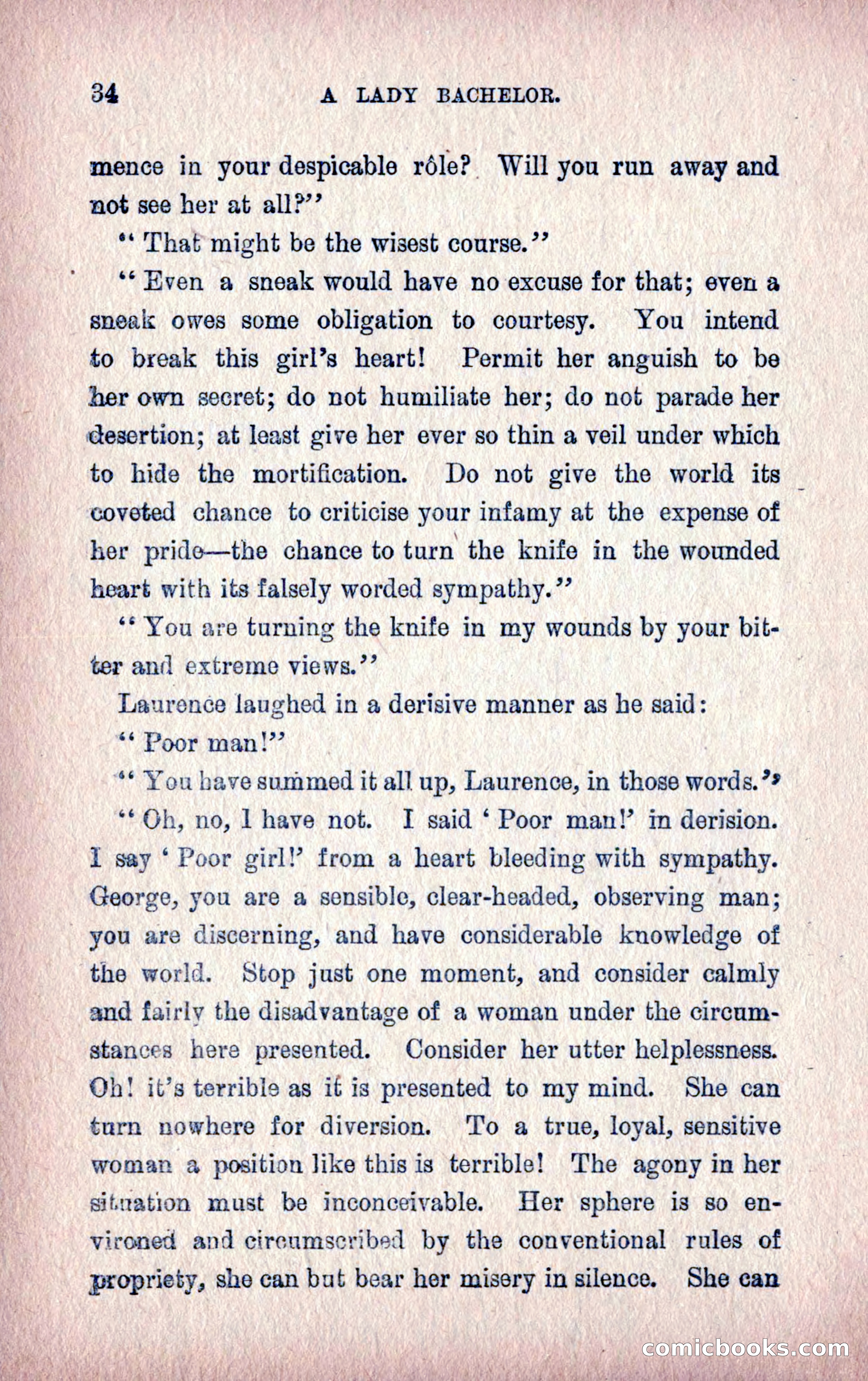 A Final Triumph; or, A Lady Bachelor — page 36 of 164