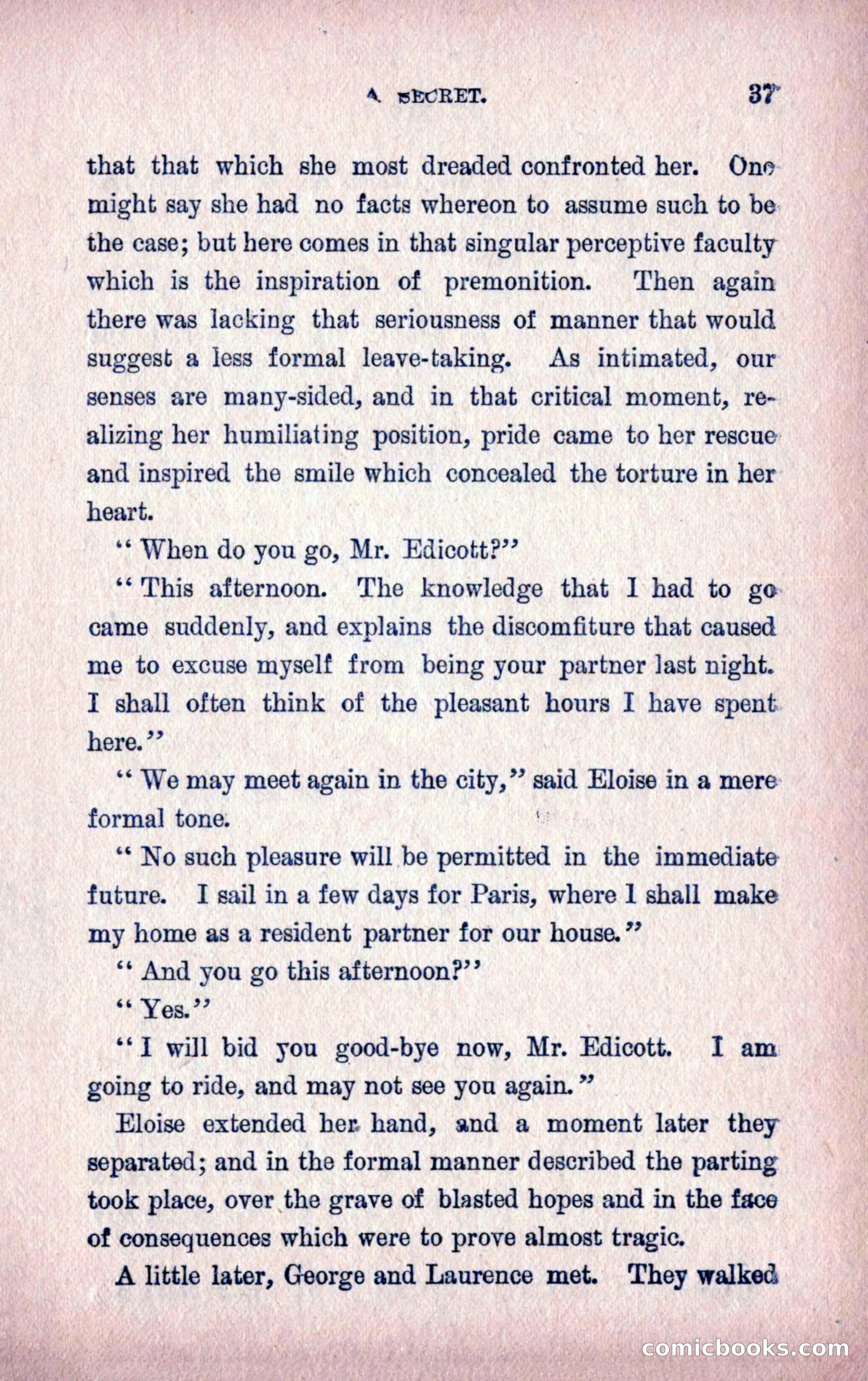 A Final Triumph; or, A Lady Bachelor — page 39 of 164
