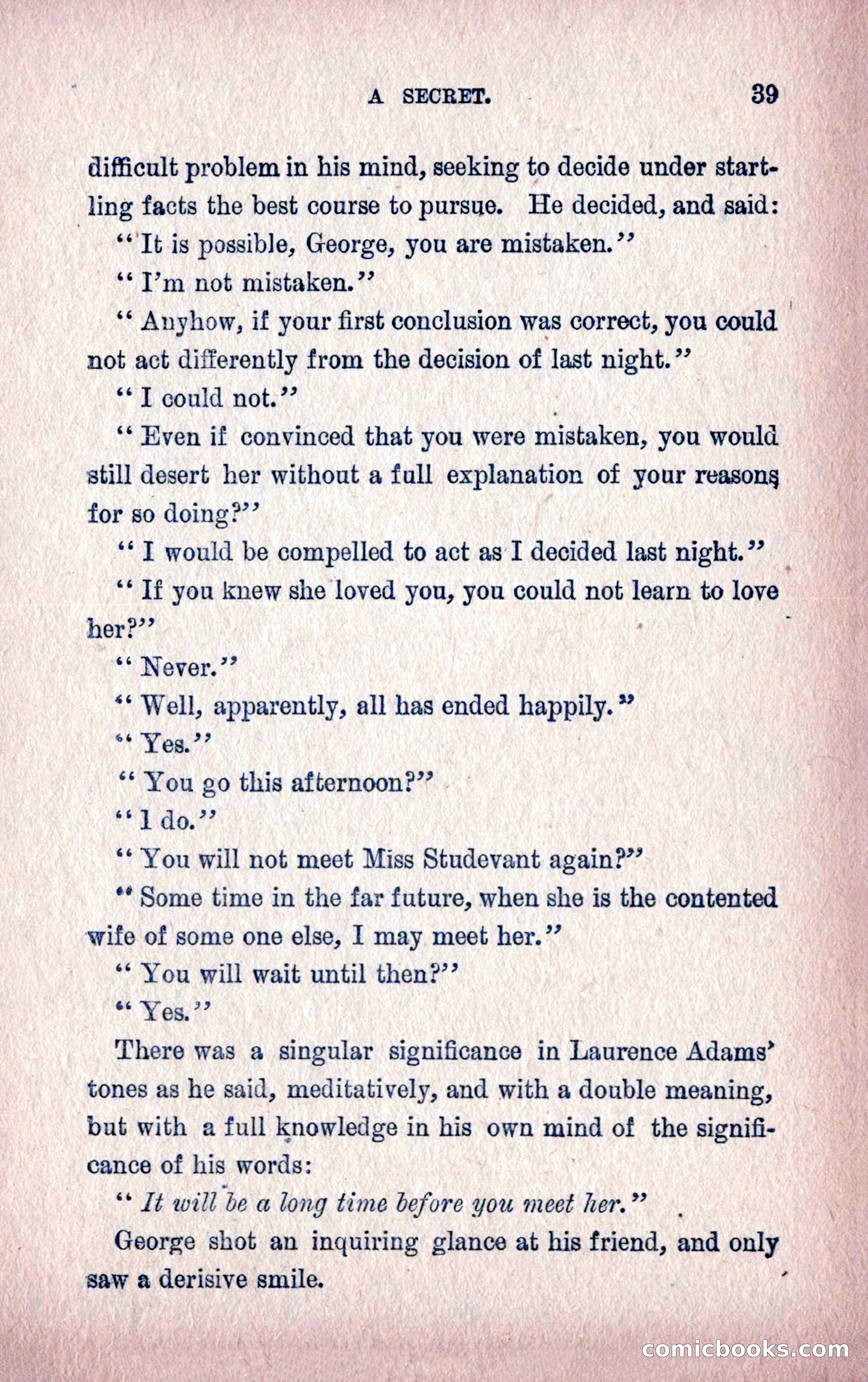 A Final Triumph; or, A Lady Bachelor — page 41 of 164