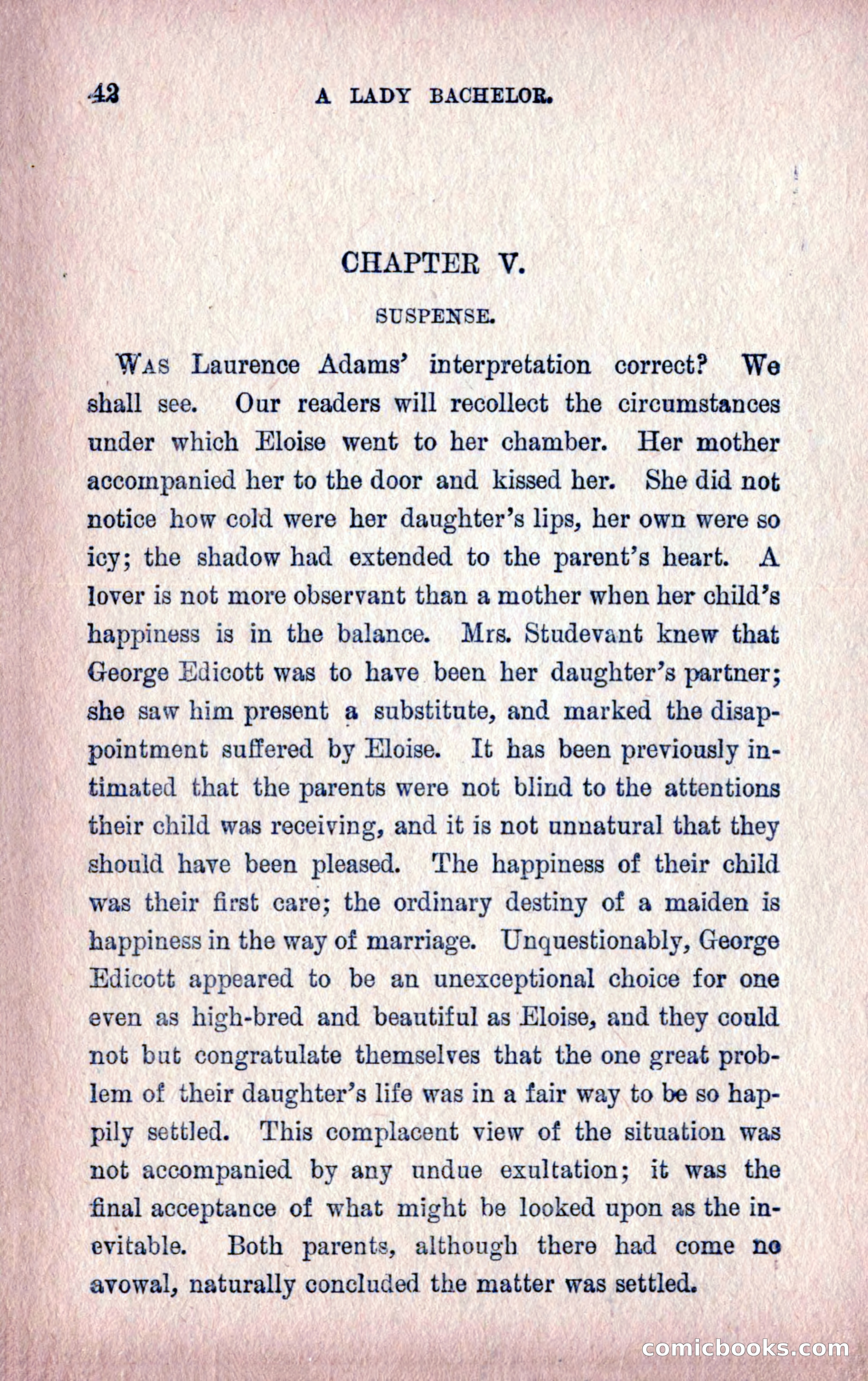 A Final Triumph; or, A Lady Bachelor — page 44 of 164