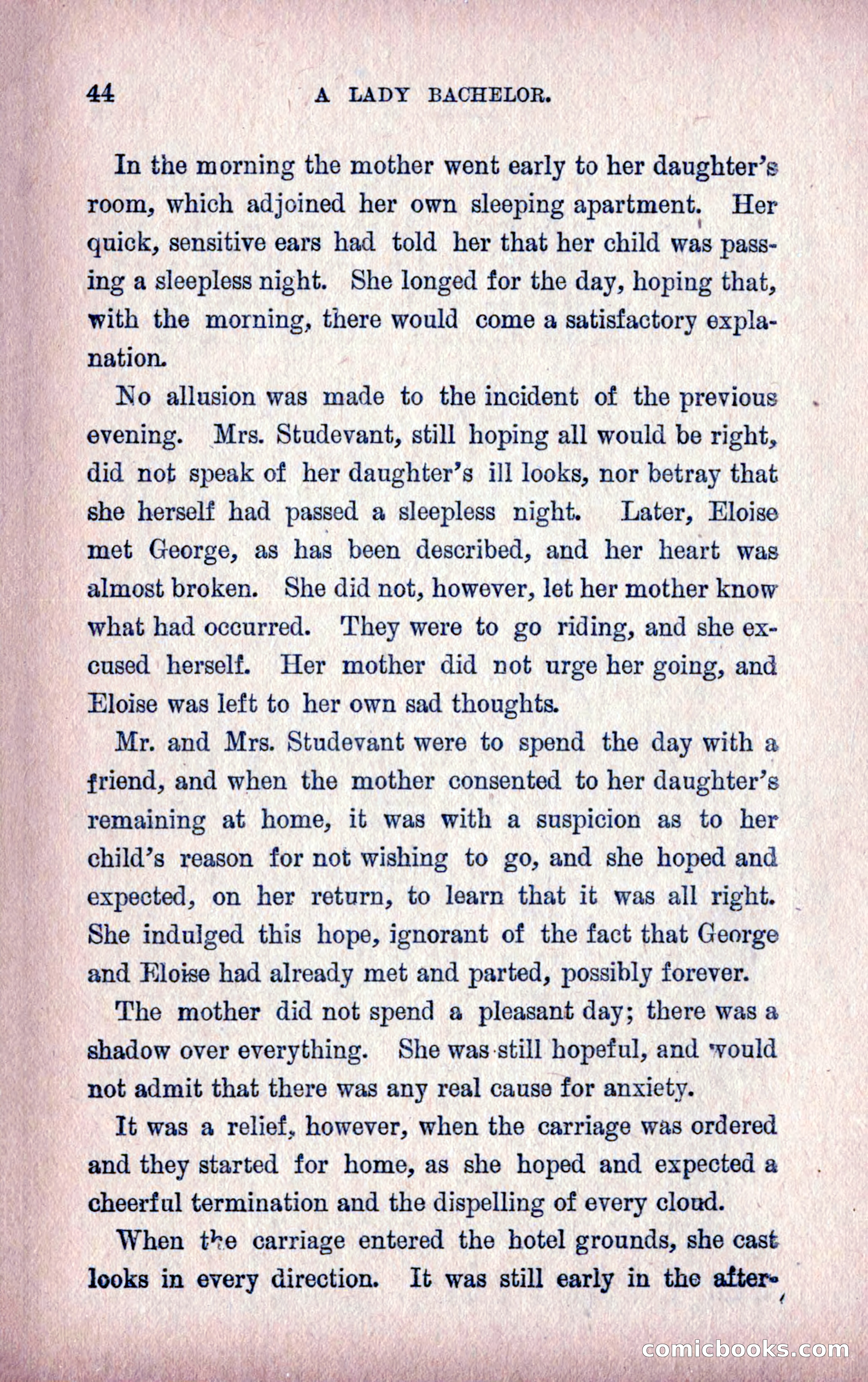 A Final Triumph; or, A Lady Bachelor — page 46 of 164