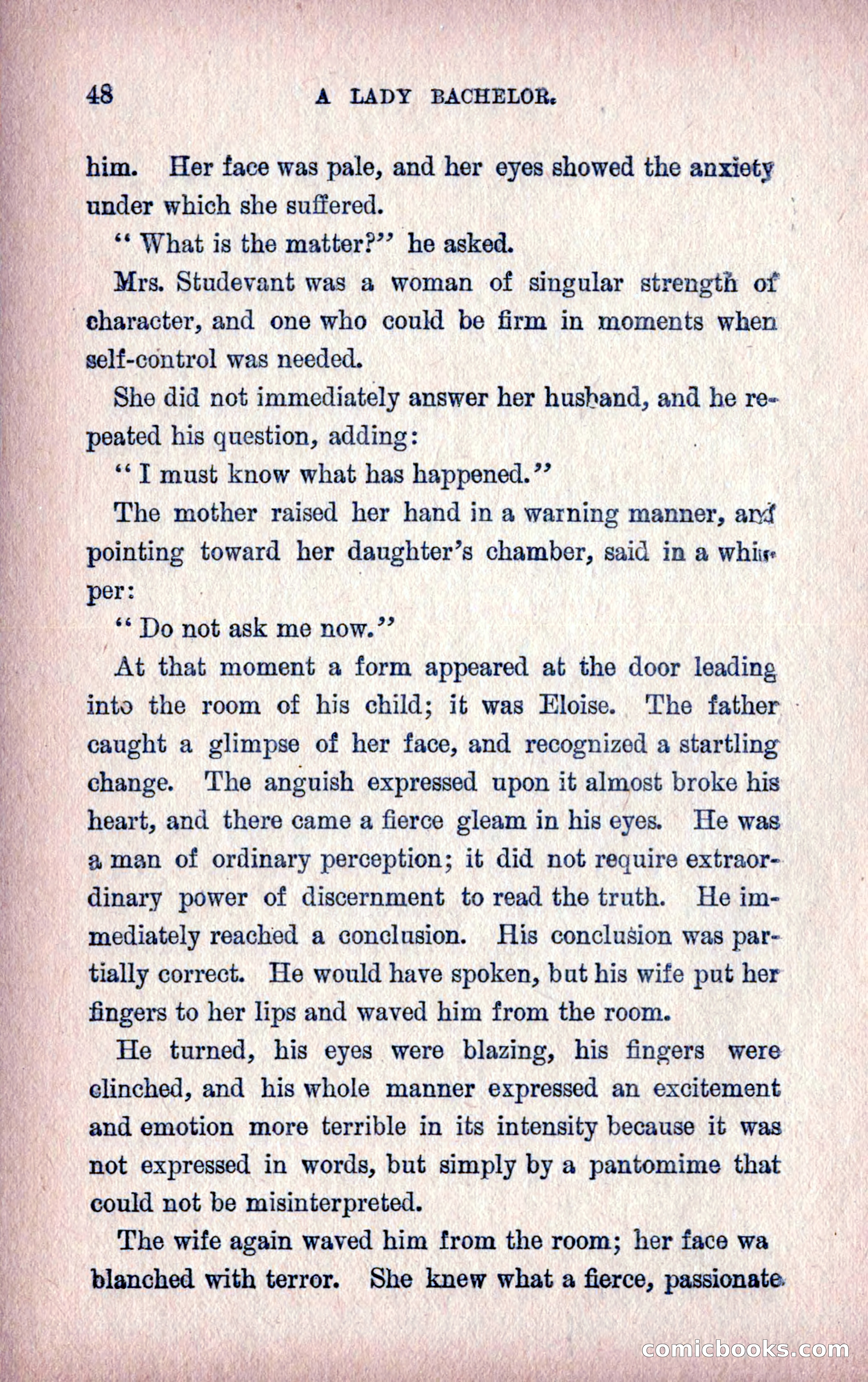 A Final Triumph; or, A Lady Bachelor — page 50 of 164