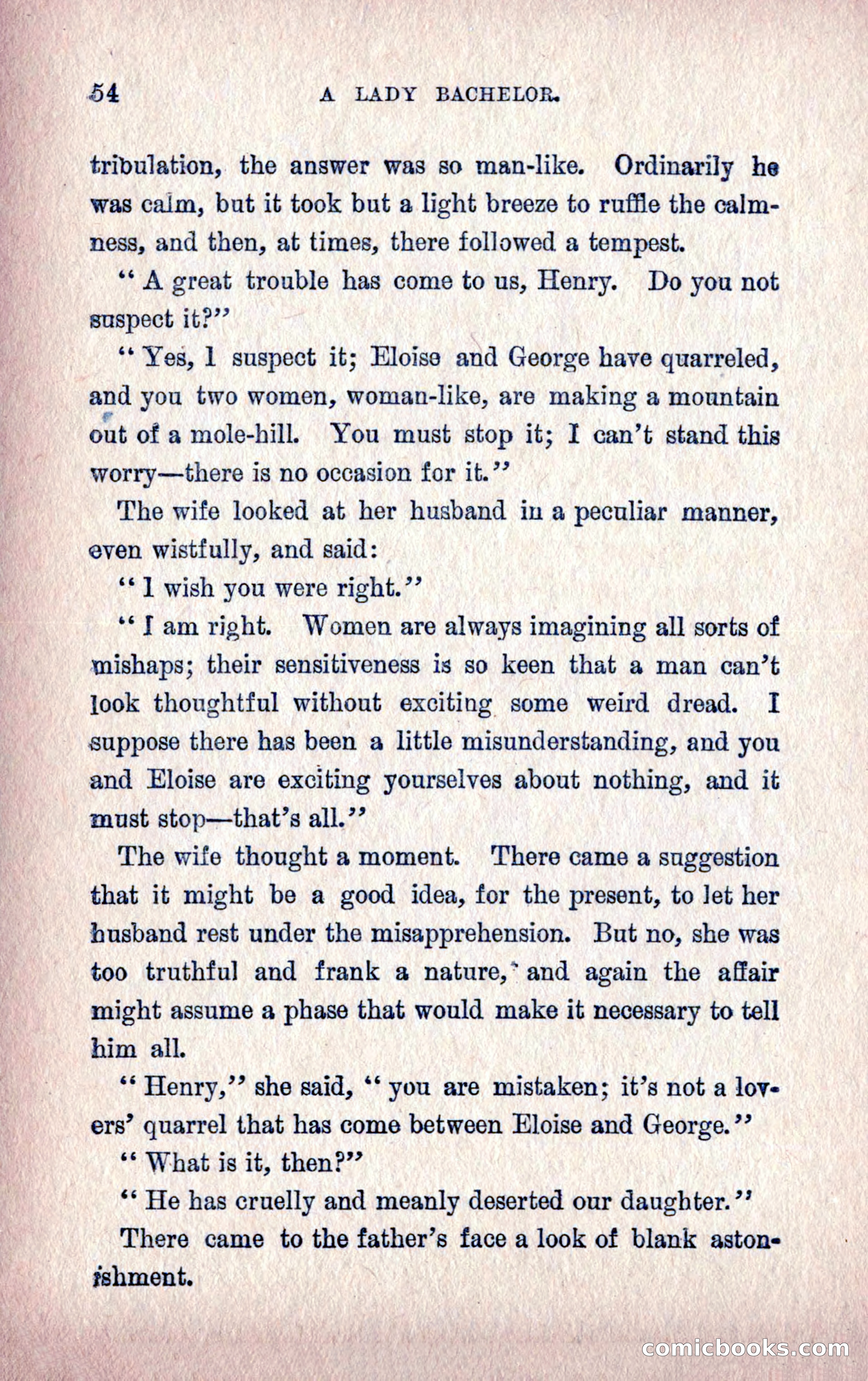 A Final Triumph; or, A Lady Bachelor — page 56 of 164