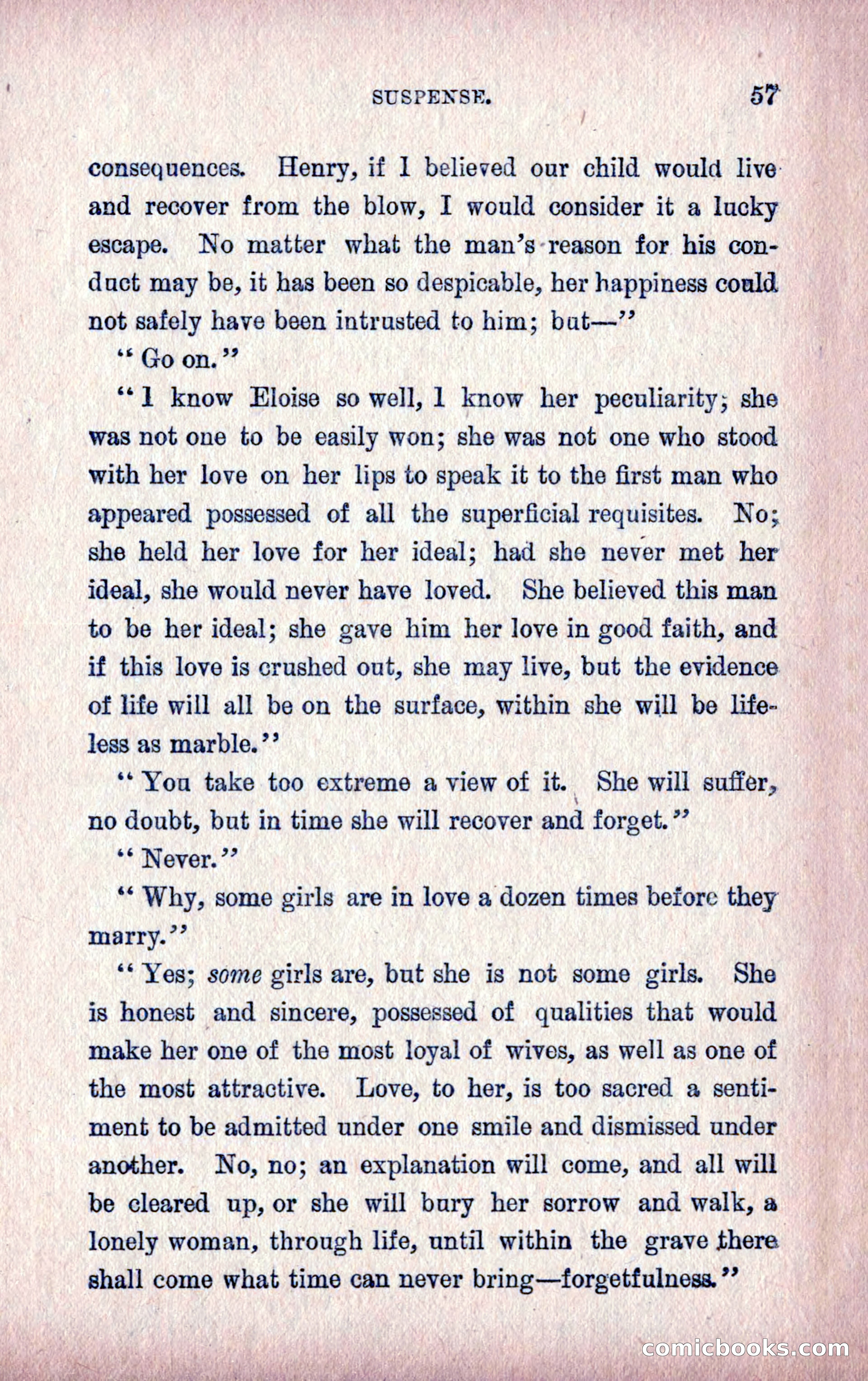 A Final Triumph; or, A Lady Bachelor — page 59 of 164