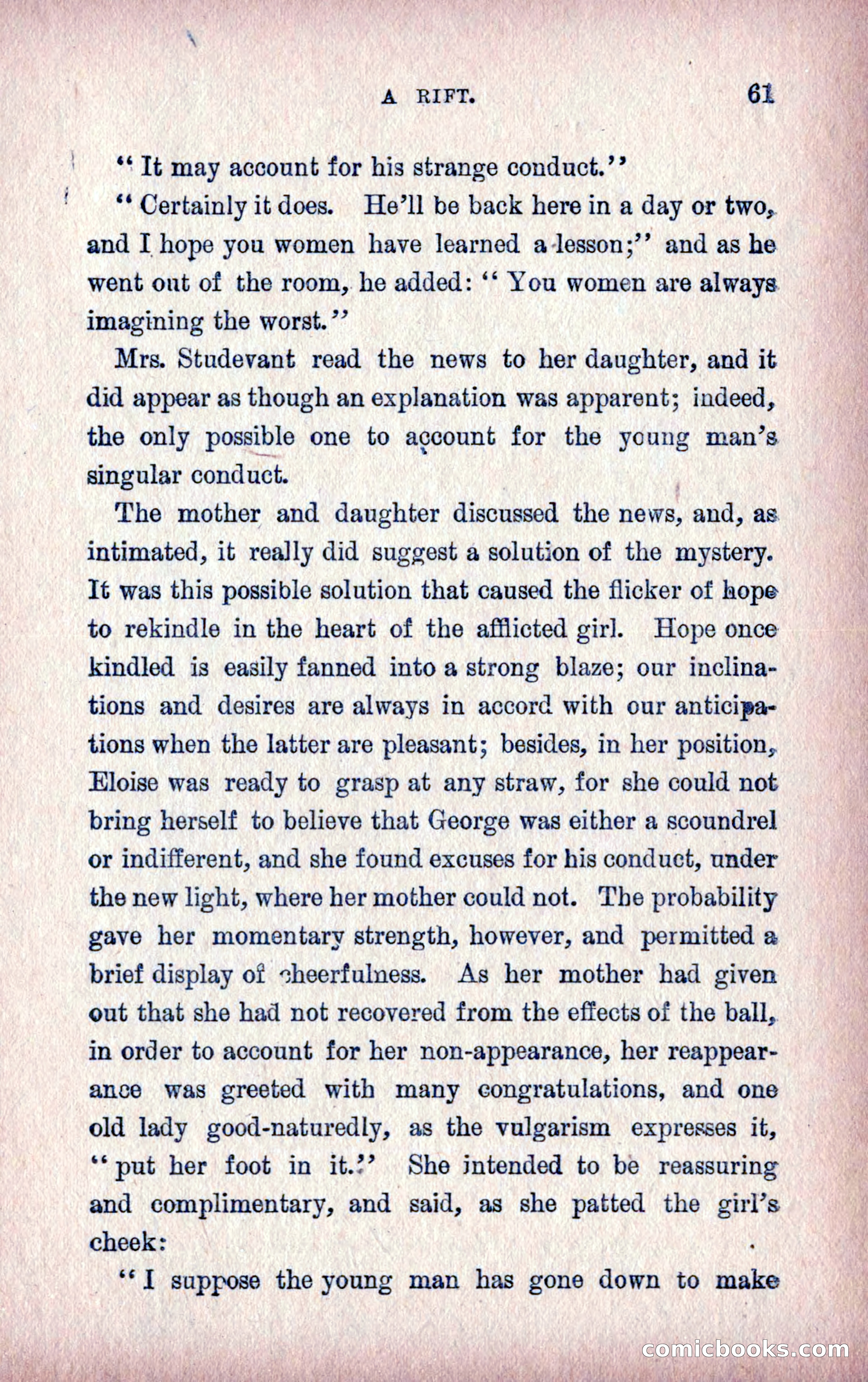 A Final Triumph; or, A Lady Bachelor — page 63 of 164