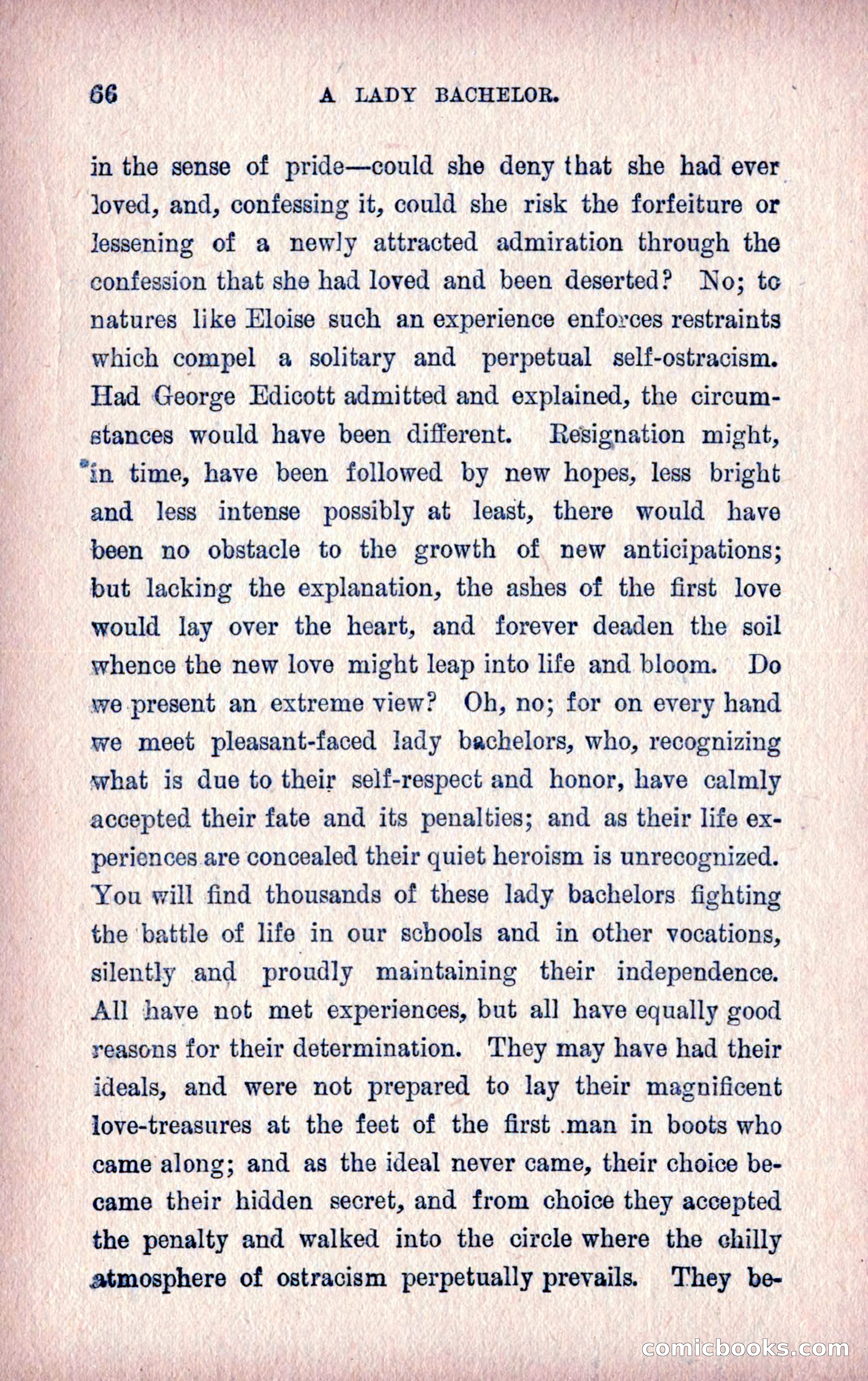 A Final Triumph; or, A Lady Bachelor — page 68 of 164