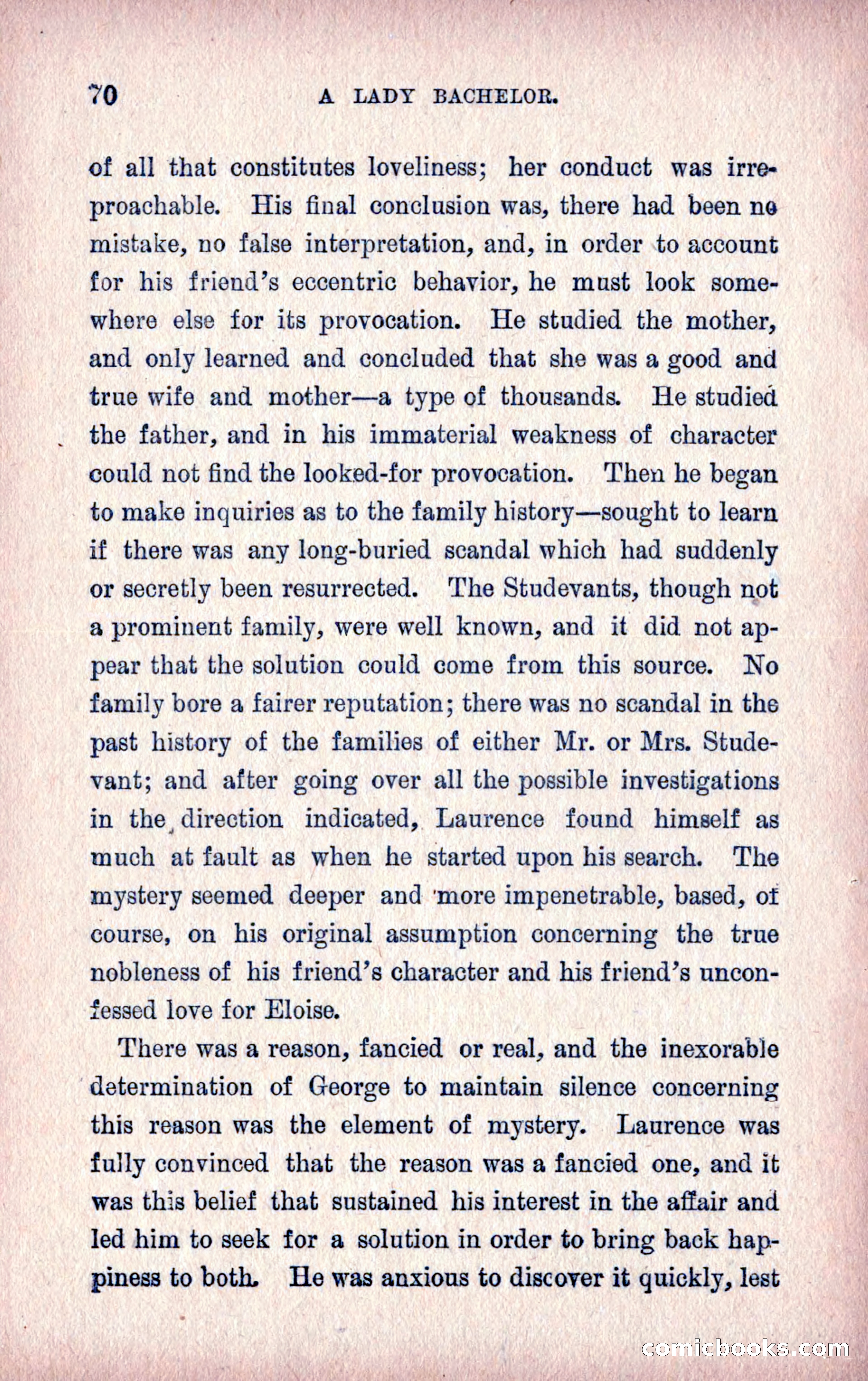 A Final Triumph; or, A Lady Bachelor — page 72 of 164