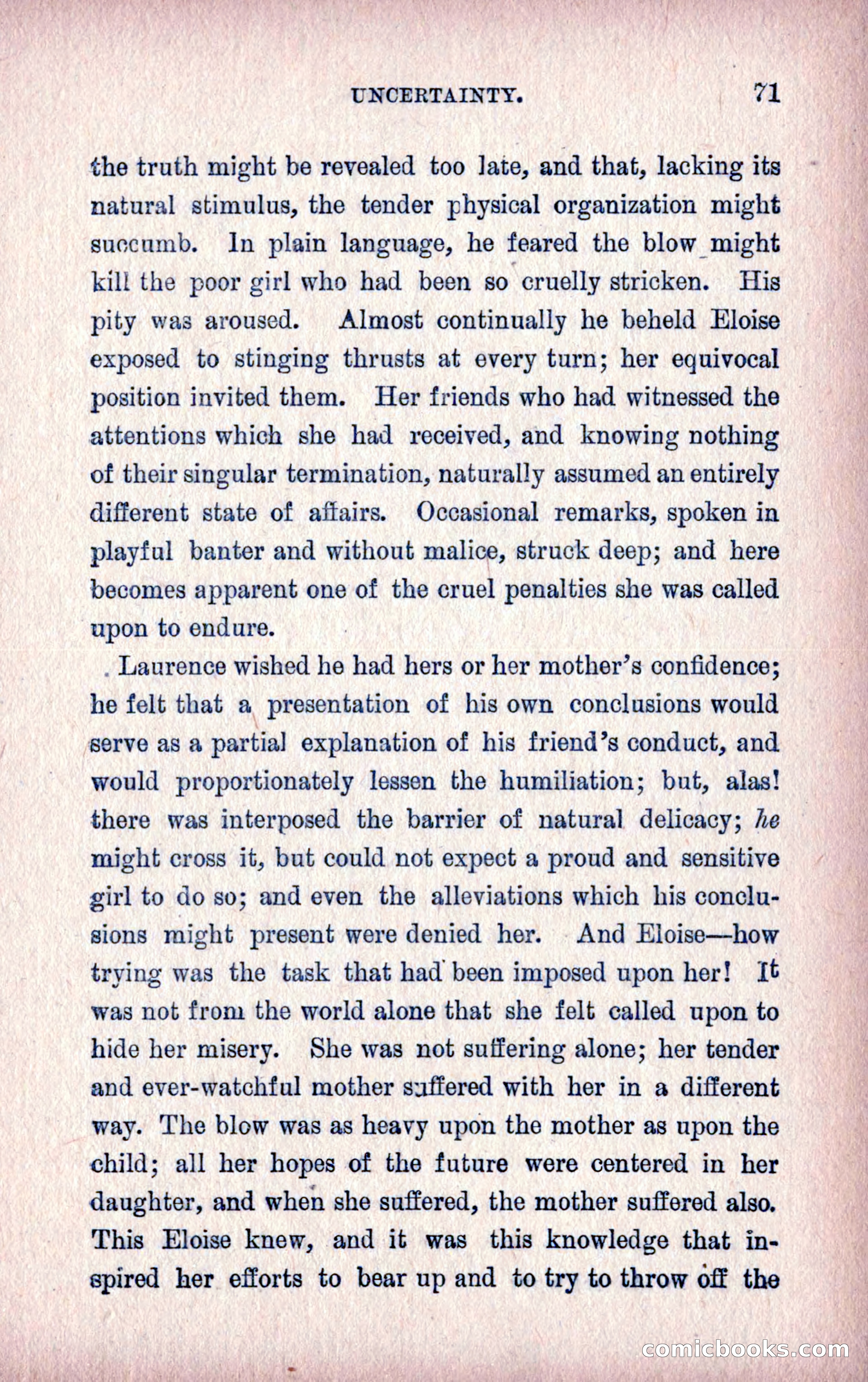 A Final Triumph; or, A Lady Bachelor — page 73 of 164