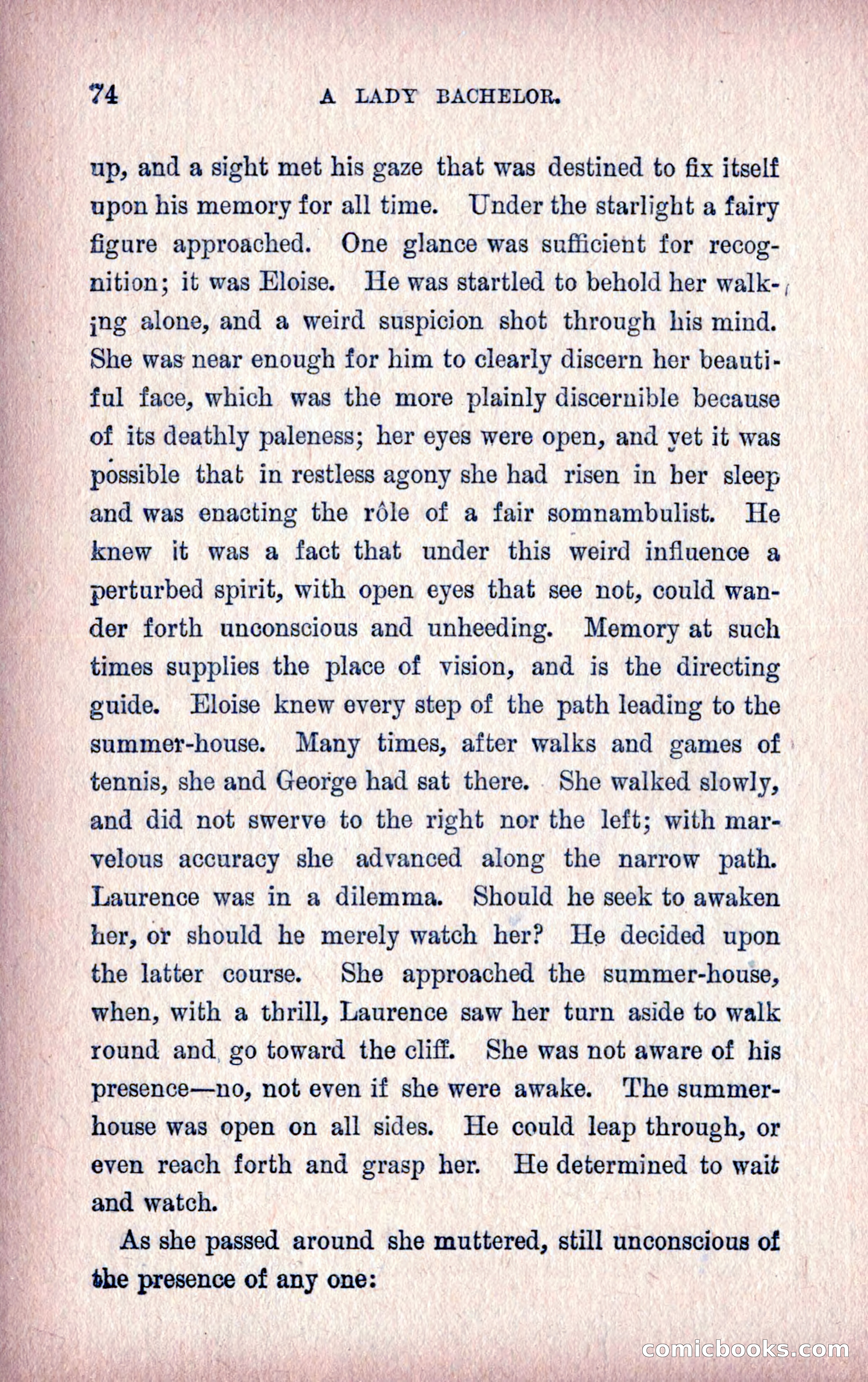 A Final Triumph; or, A Lady Bachelor — page 76 of 164
