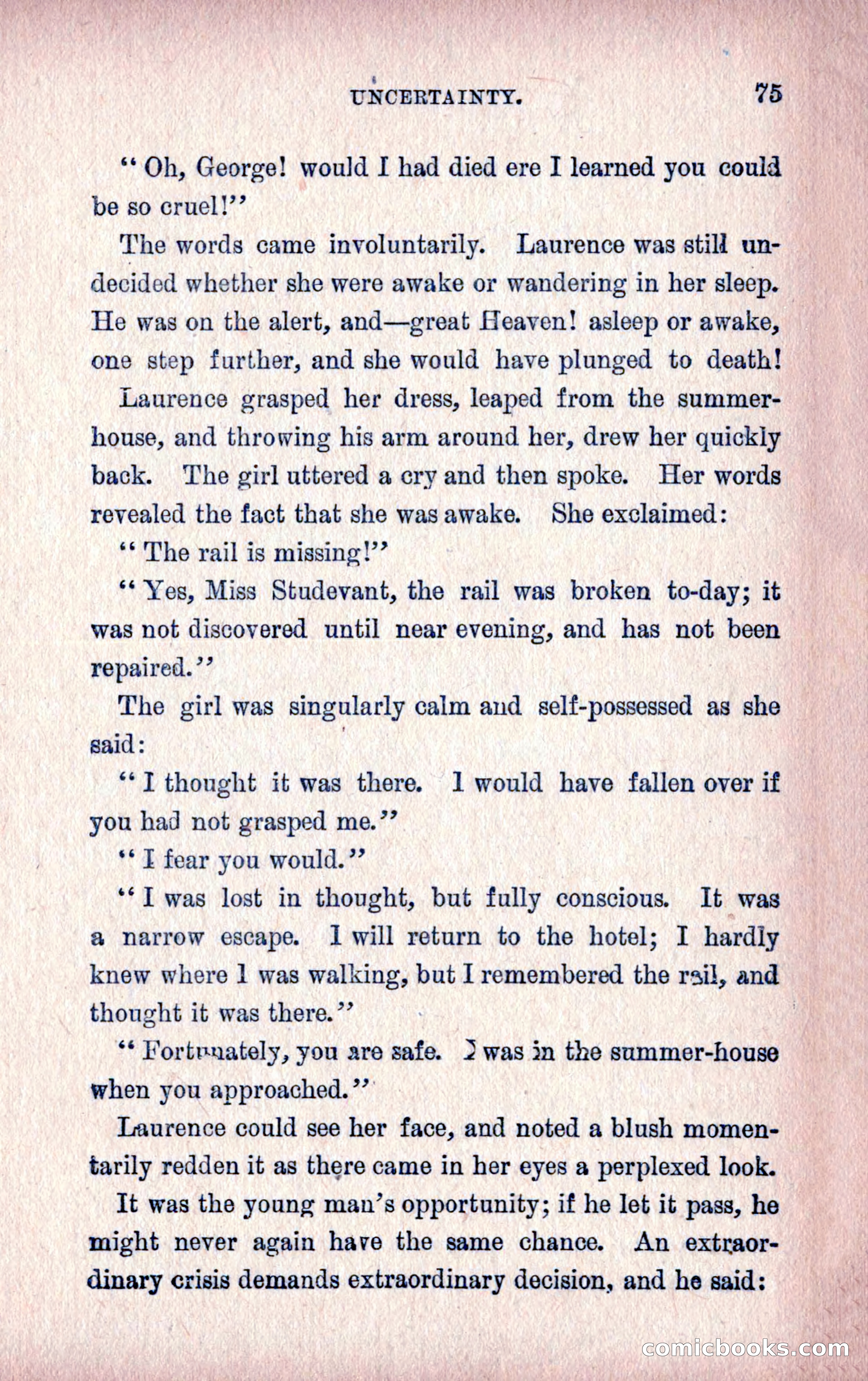 A Final Triumph; or, A Lady Bachelor — page 77 of 164