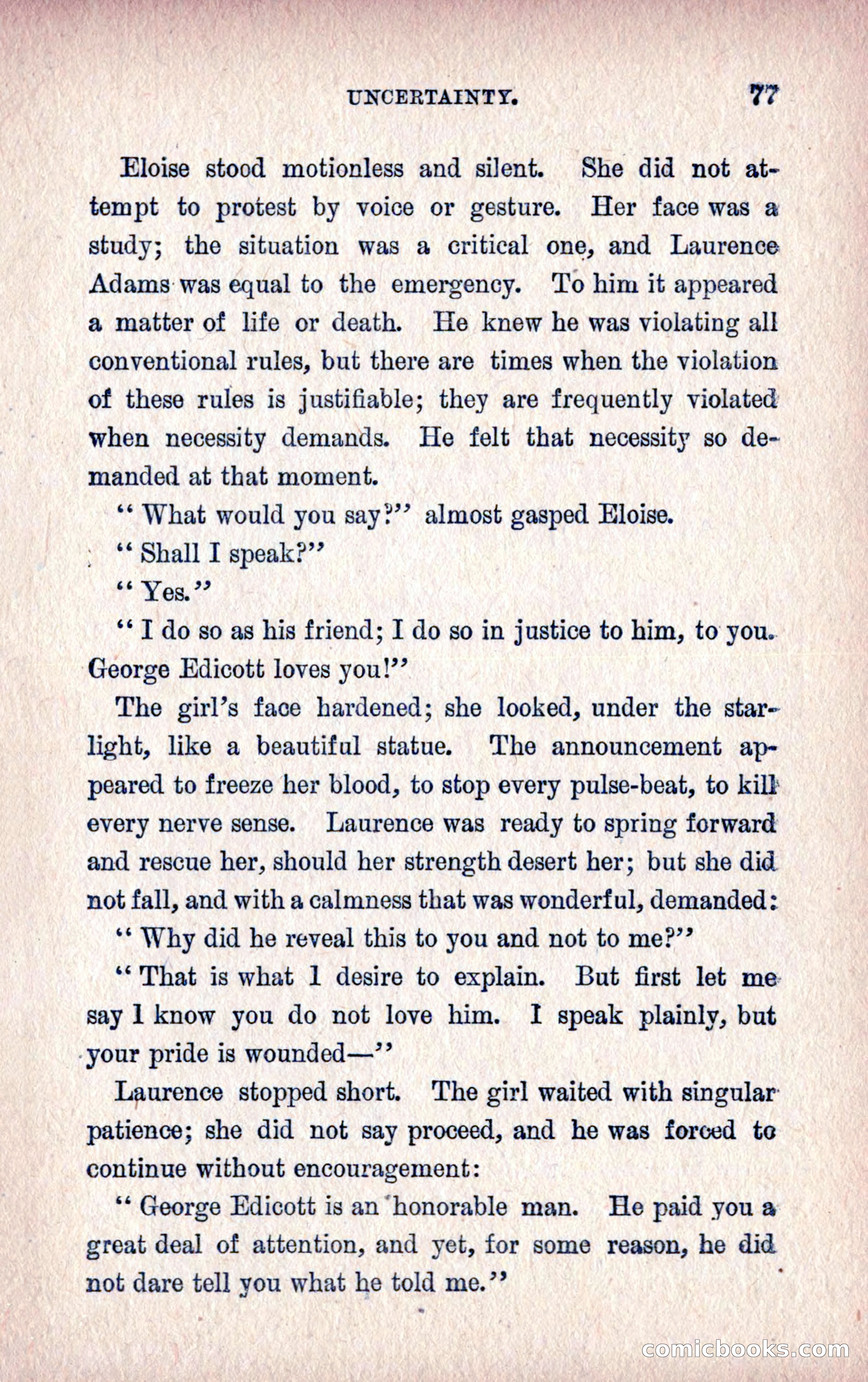 A Final Triumph; or, A Lady Bachelor — page 79 of 164