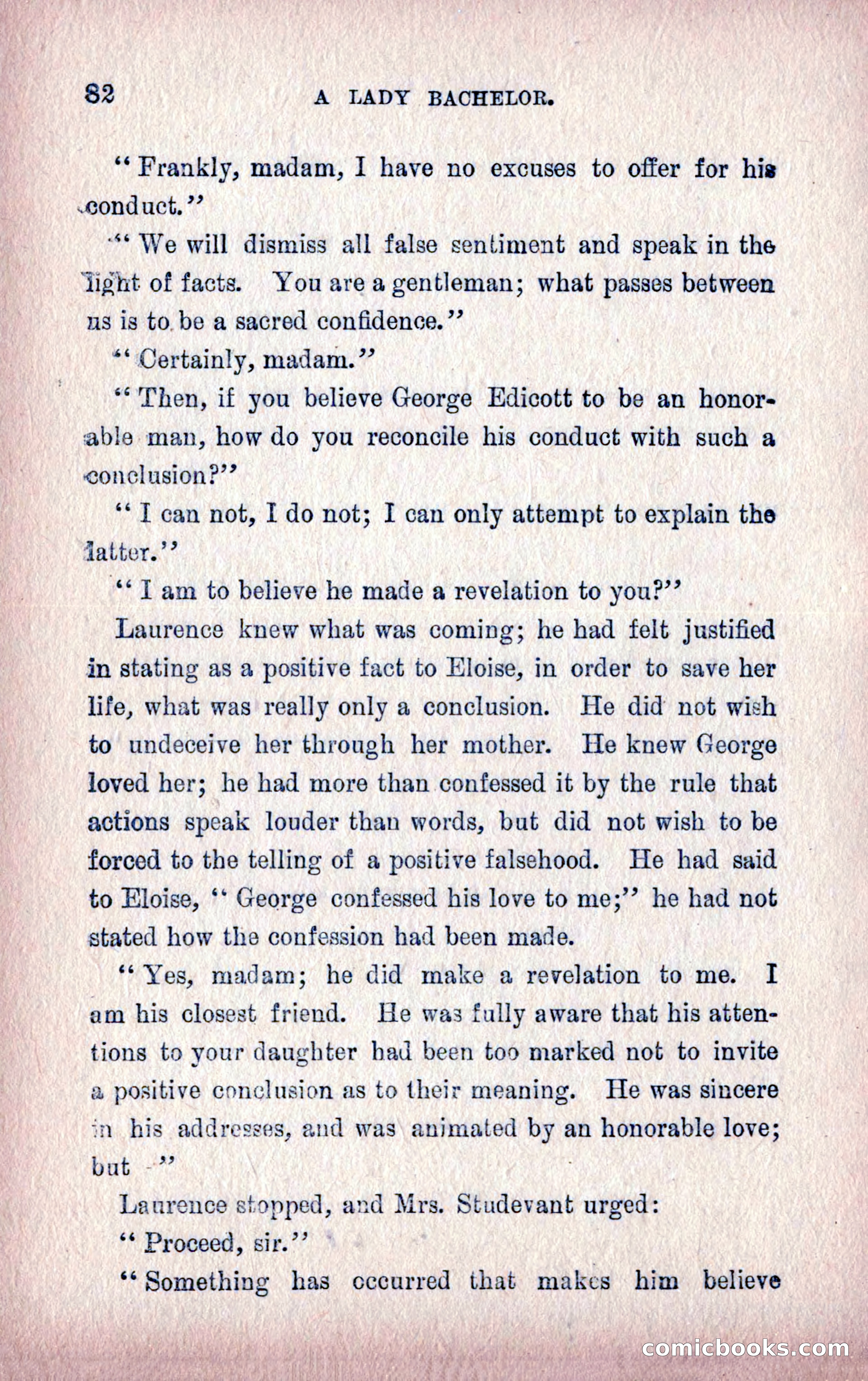 A Final Triumph; or, A Lady Bachelor — page 84 of 164